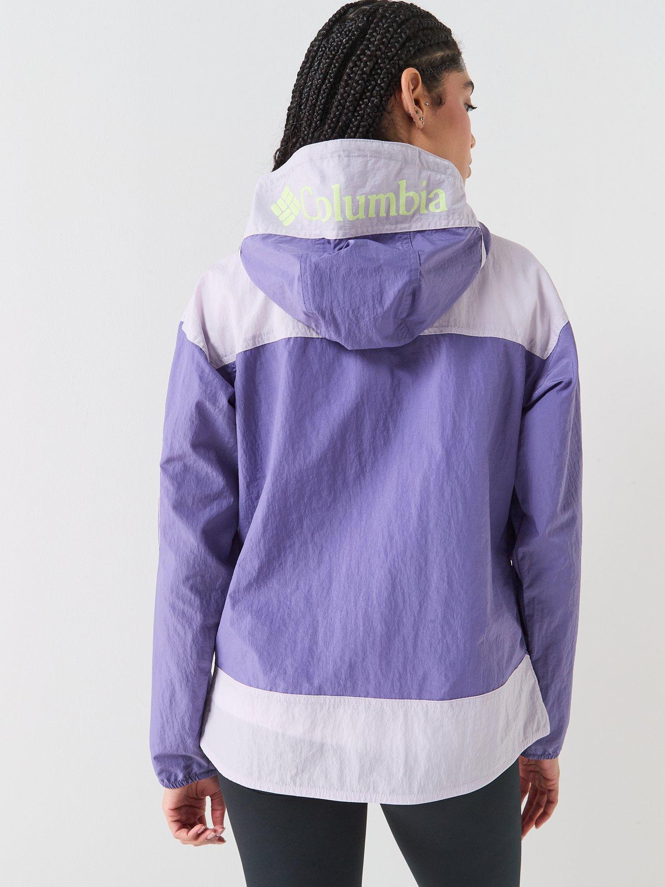 Image 2 of 6 of Columbia Womens Challenger Ii Windbreaker - Purple