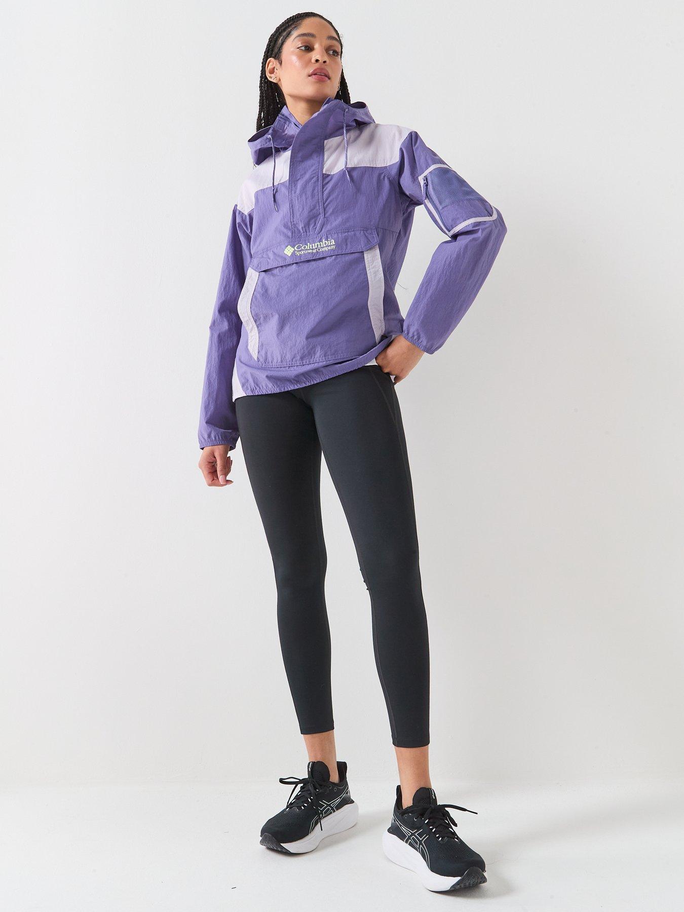 Image 3 of 6 of Columbia Womens Challenger Ii Windbreaker - Purple