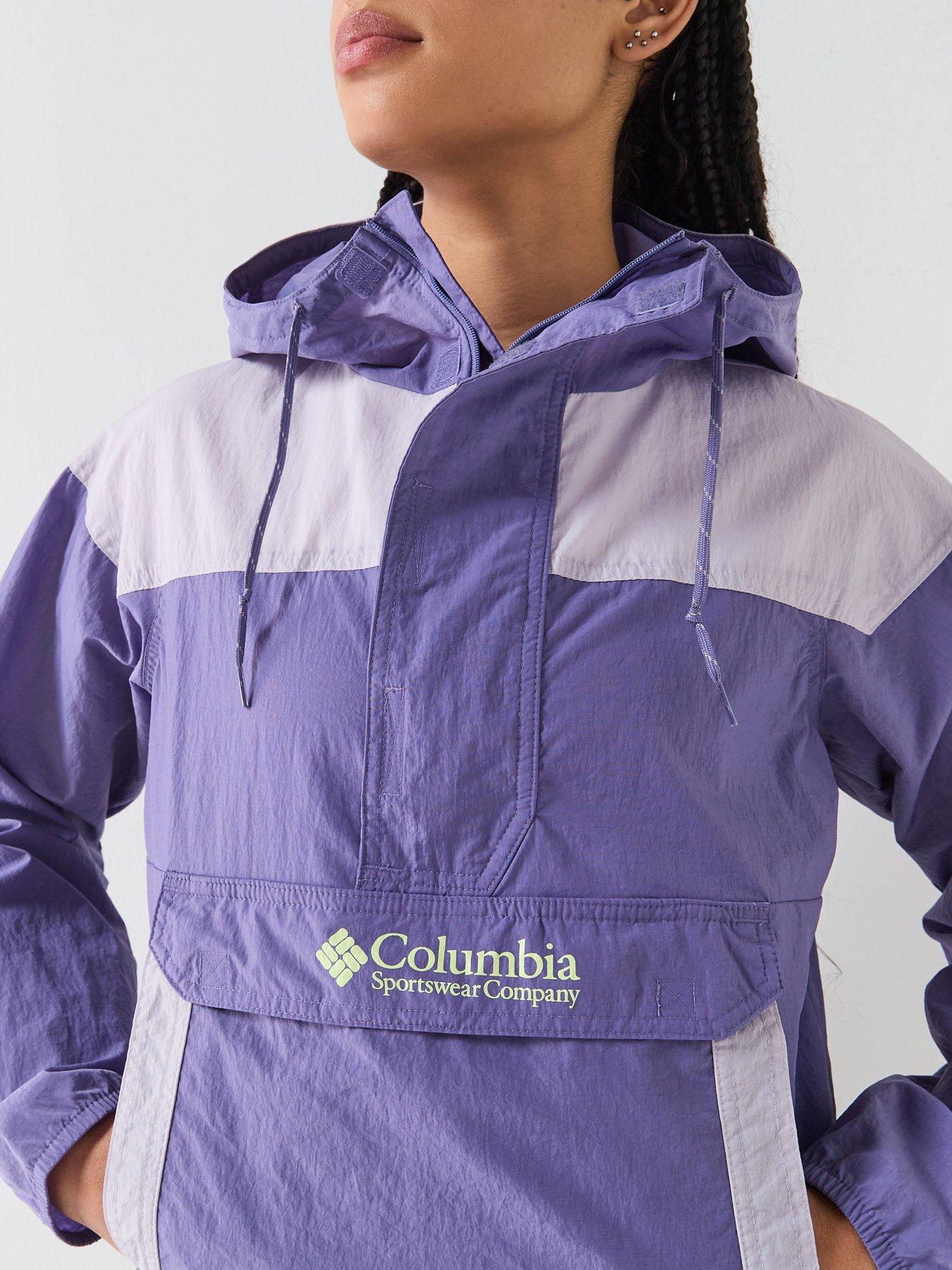 Image 4 of 6 of Columbia Womens Challenger Ii Windbreaker - Purple