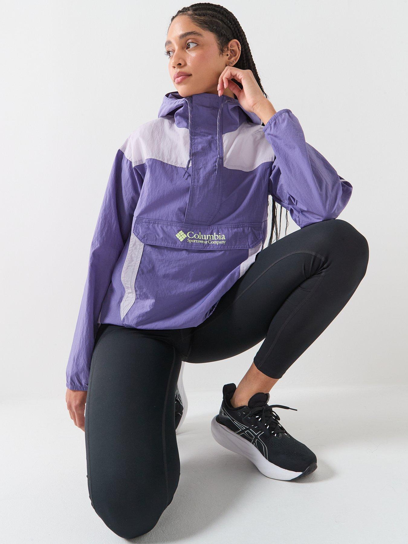 Image 5 of 6 of Columbia Womens Challenger Ii Windbreaker - Purple