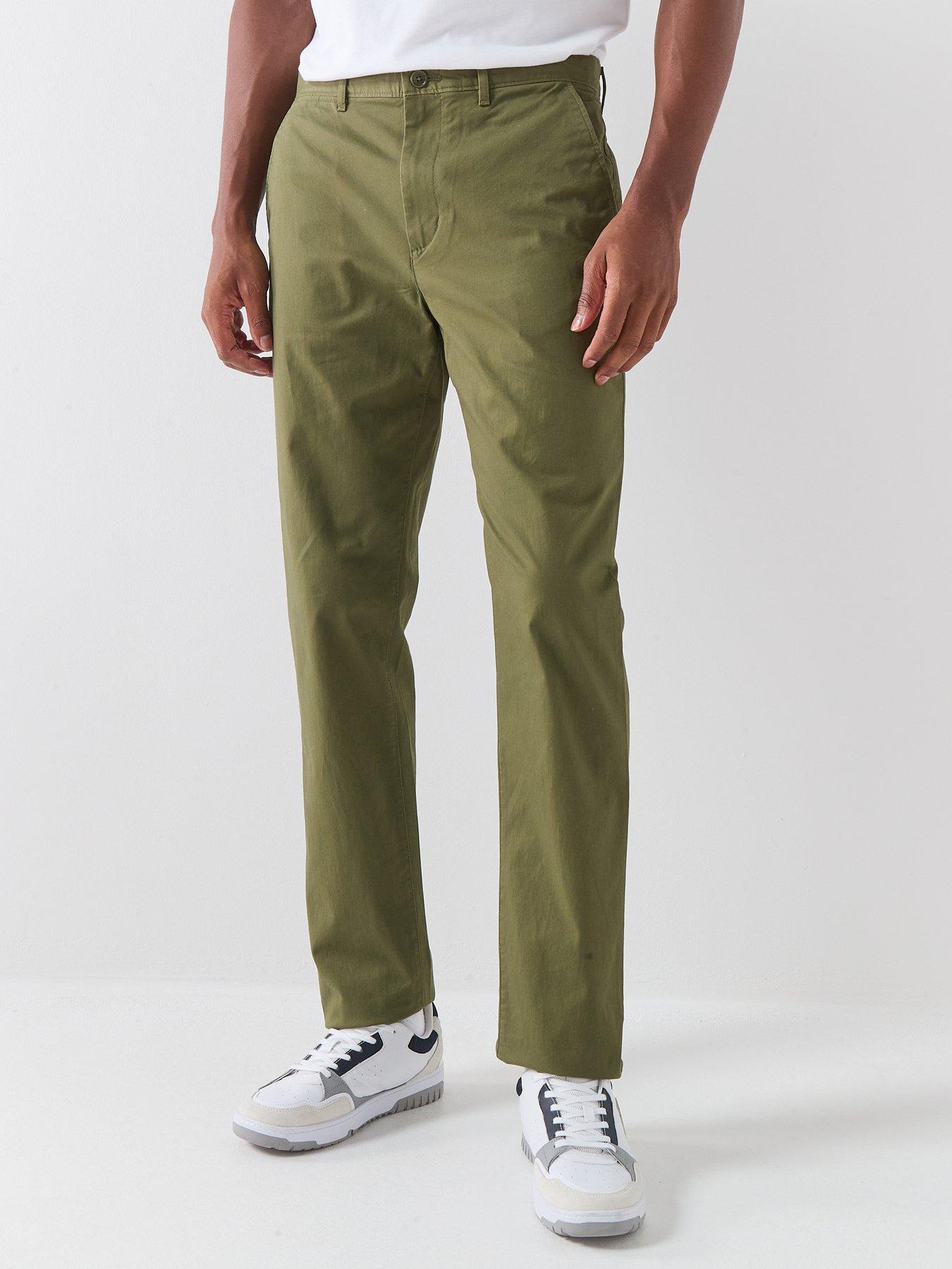 Tommy Hilfiger Core Denton Essential Twill Trousers - Green