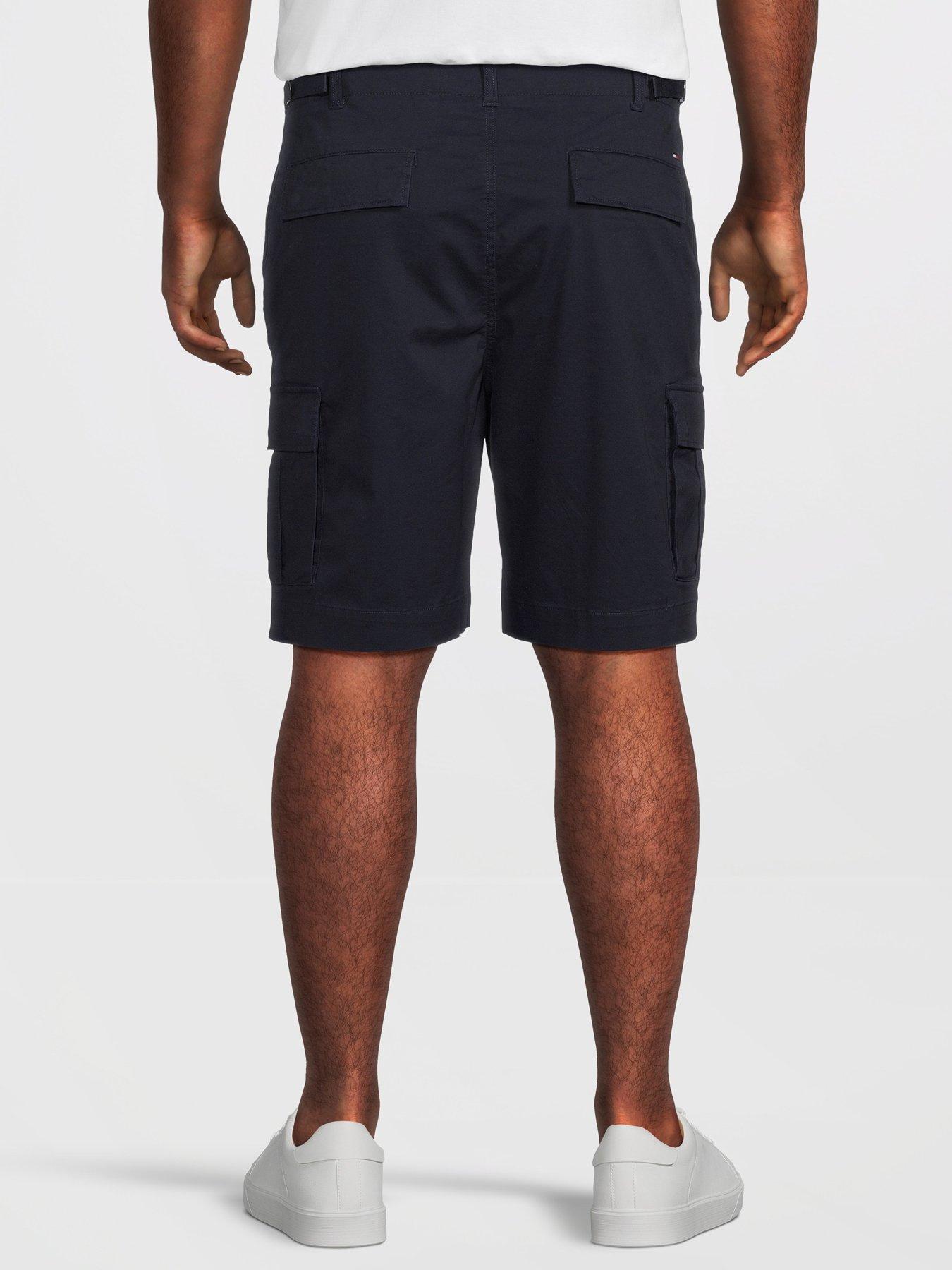 Tommy Hilfiger Big & Tall River Essential Twill Cargo Shorts - Navy | Very