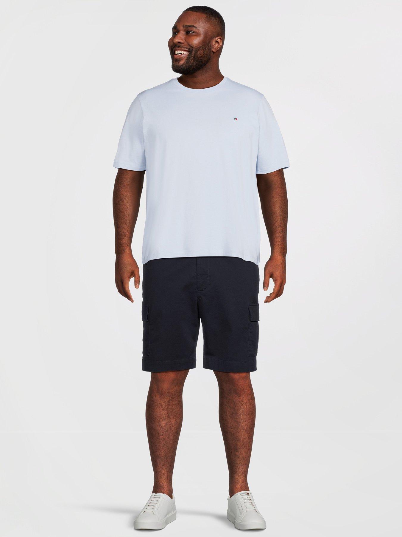Tommy Hilfiger Big & Tall River Essential Twill Cargo Shorts - Navy | Very