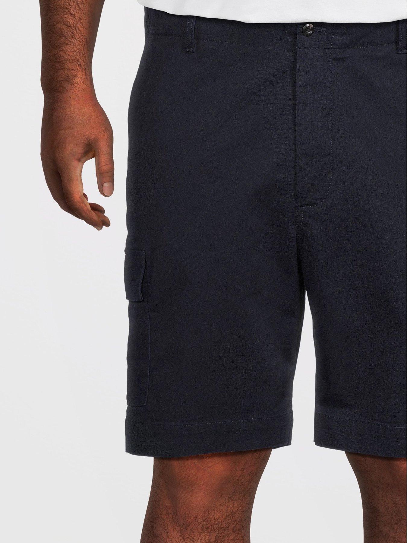 Tommy Hilfiger Big & Tall River Essential Twill Cargo Shorts - Navy | Very