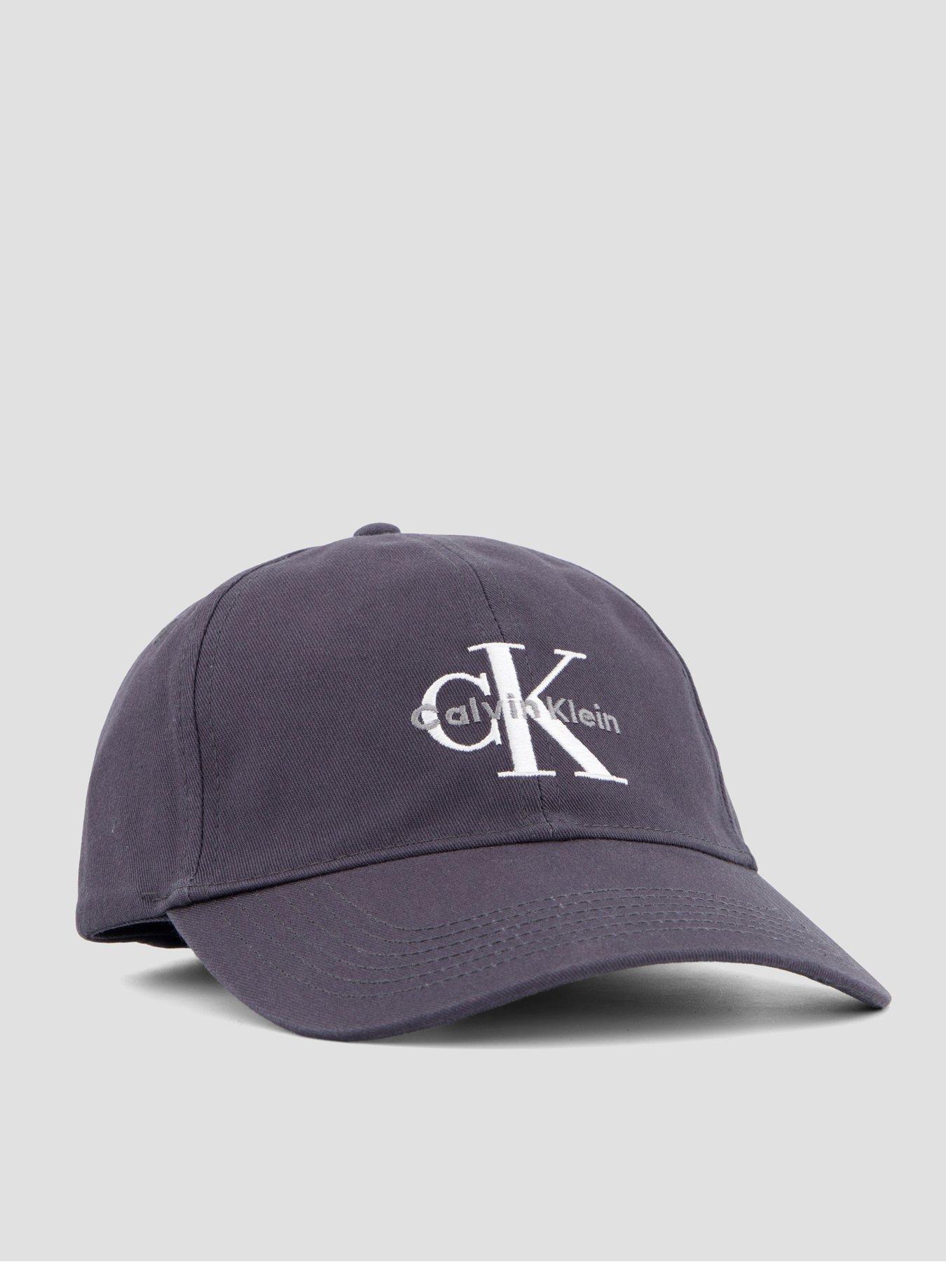 Image 3 of 4 of Calvin Klein Monologo Embroidery Baseball Cap - Ink
