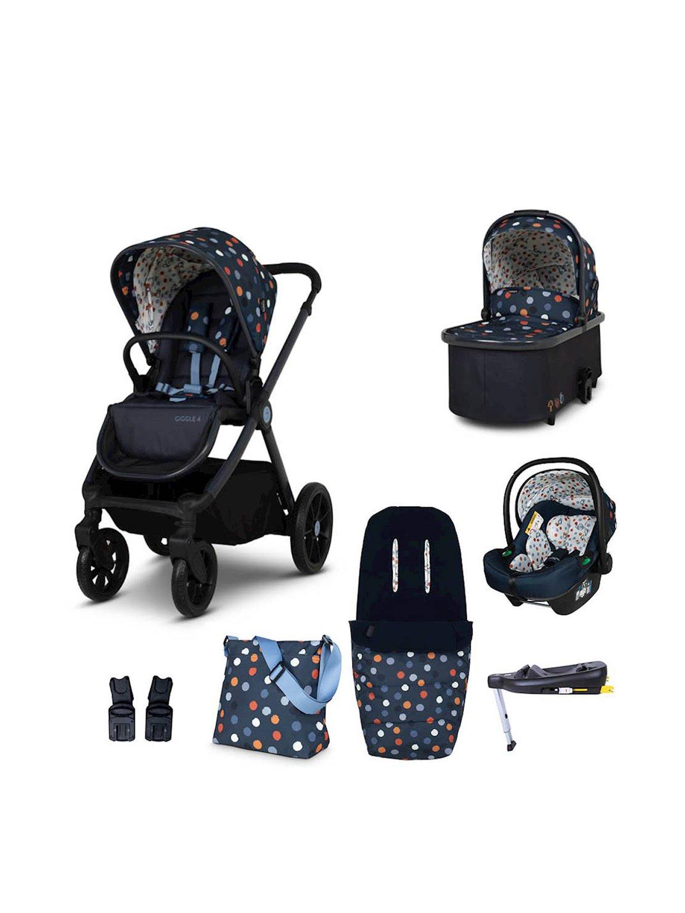 Cosatto Giggle 4 Everything Pushchair Bundle - Spot On