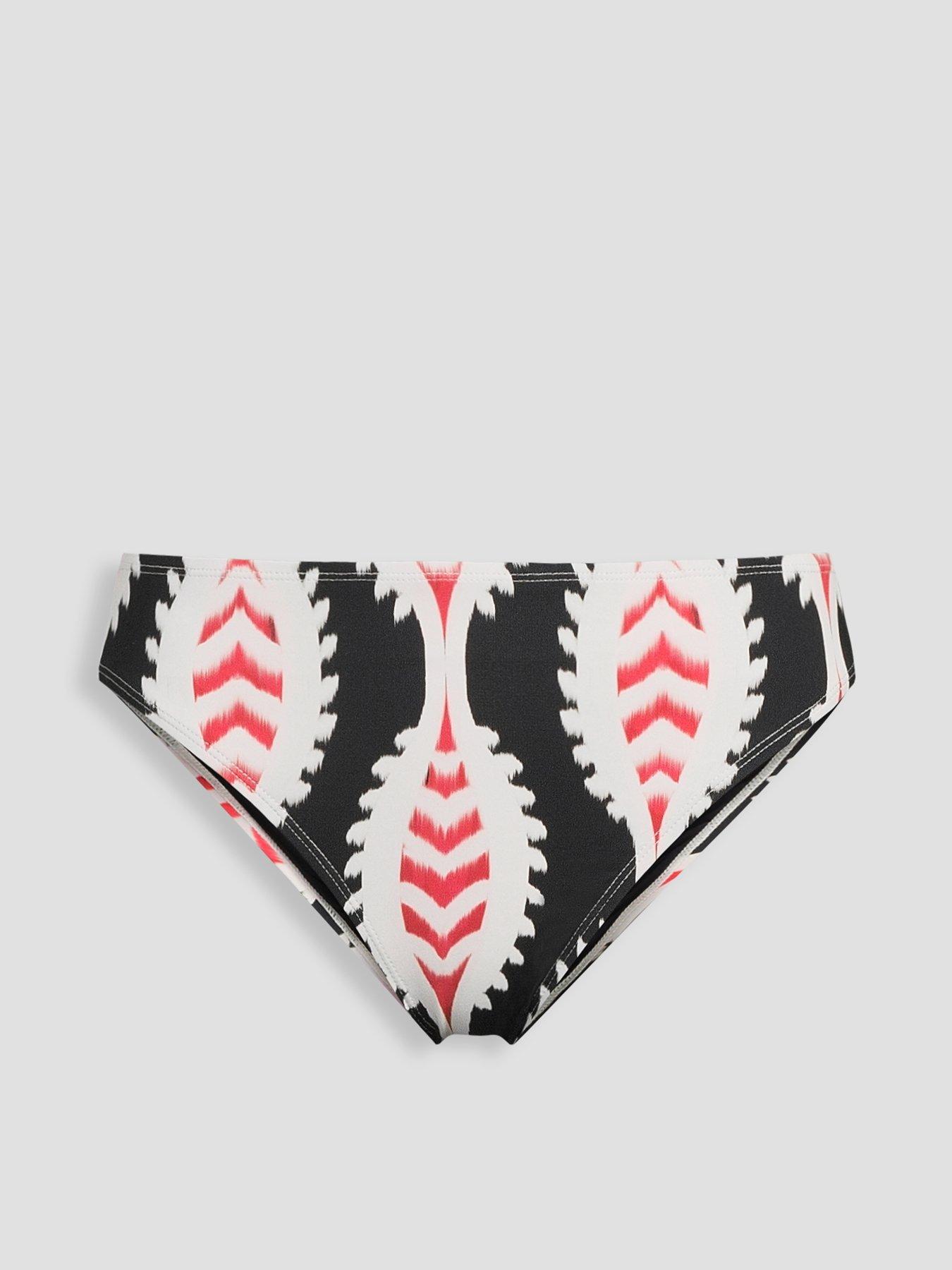 Image 7 of 7 of The Very Collection Printed Mid Rise Bikini Brief - Multi
