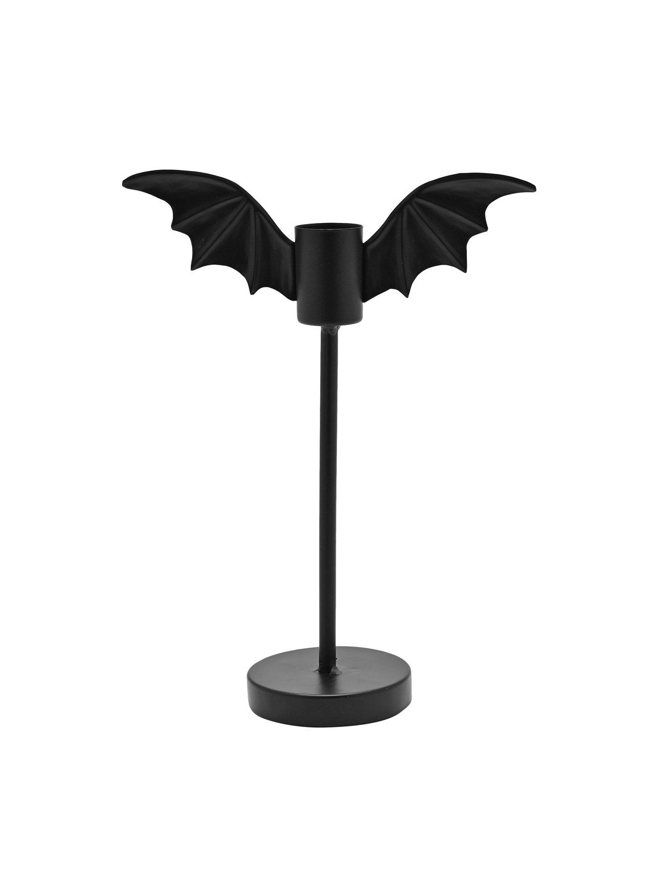 The Seasonal Gift Co Bat Candlestick 10"
