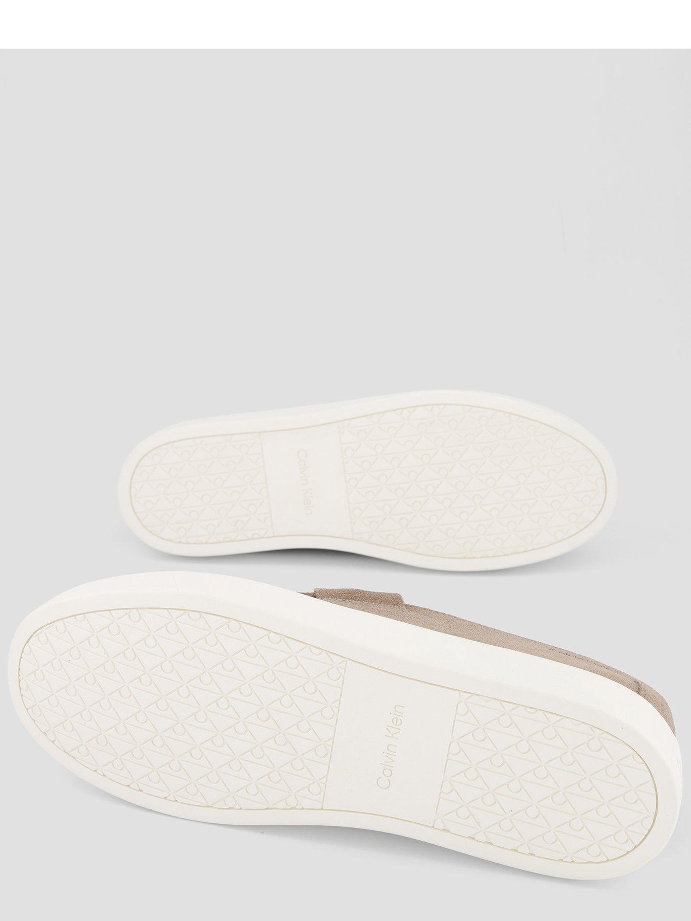 Image 4 of 7 of Calvin Klein Hybrid Clean Cup Loafer Band Shoes - Natural