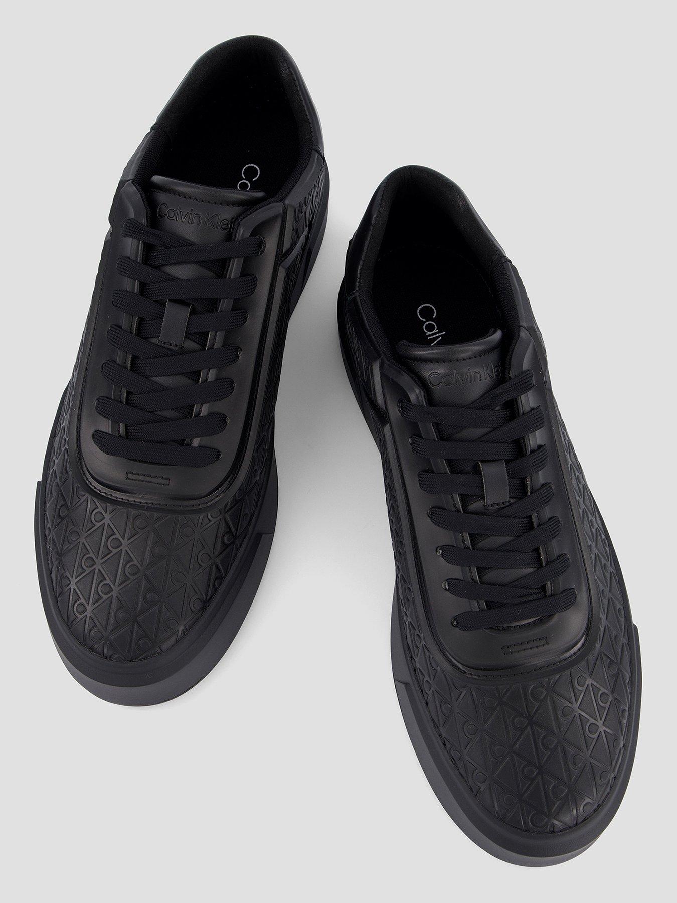 Image 3 of 7 of Calvin Klein Basket Cup Trainer - Black