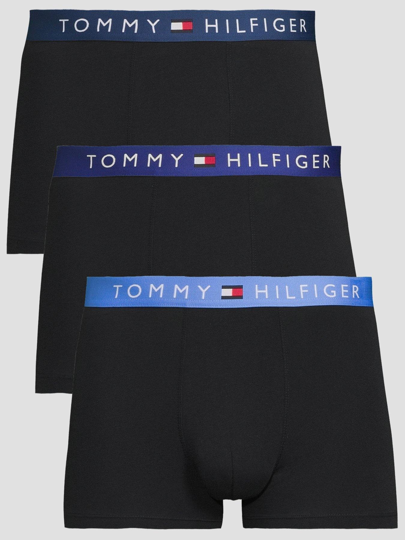 Tommy Hilfiger 3 Pack Everyday Essentials Trunks - Blue