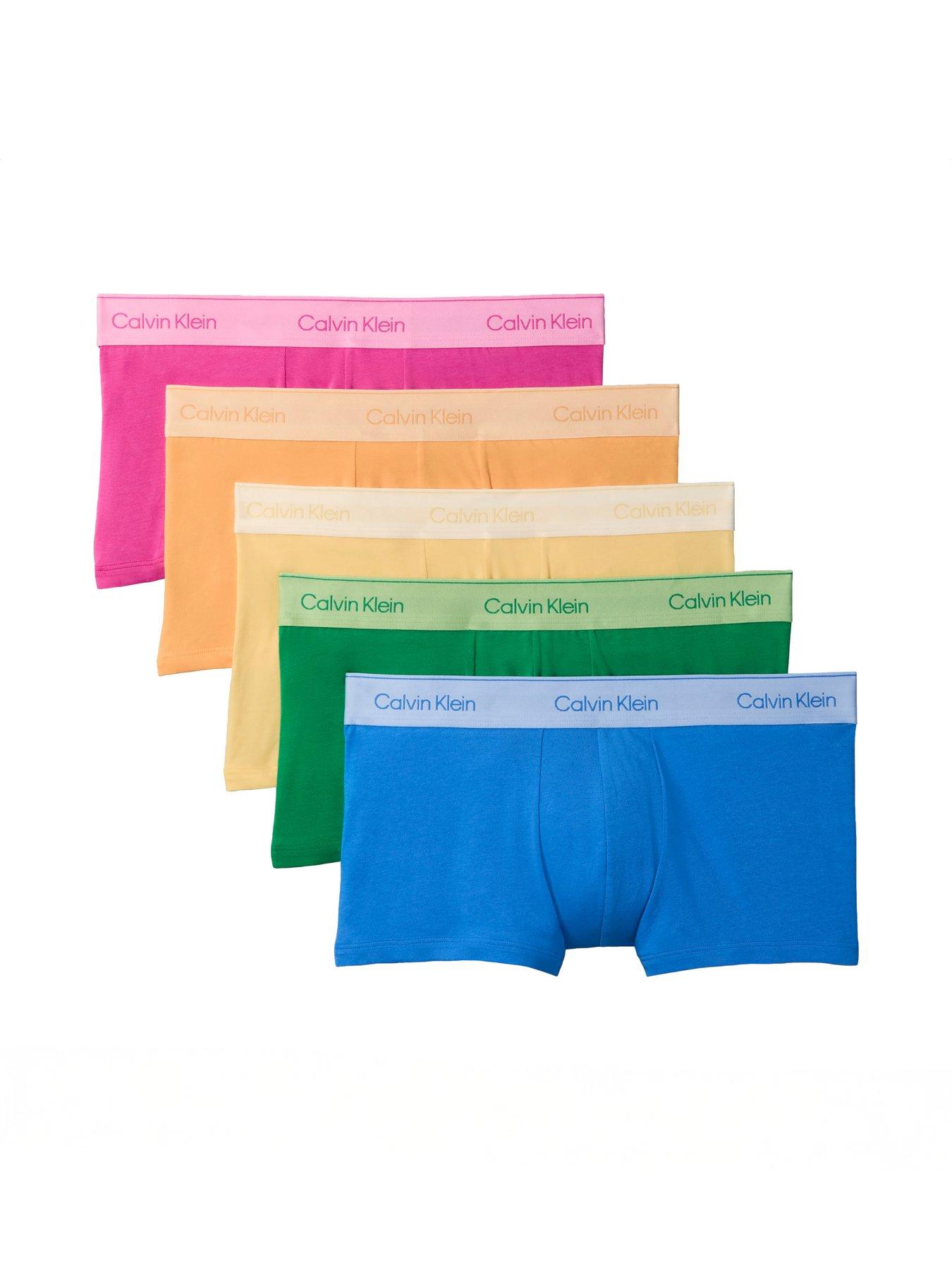 Calvin Klein Underwear 5 Pack Pride Low Rise Trunks - Assorted