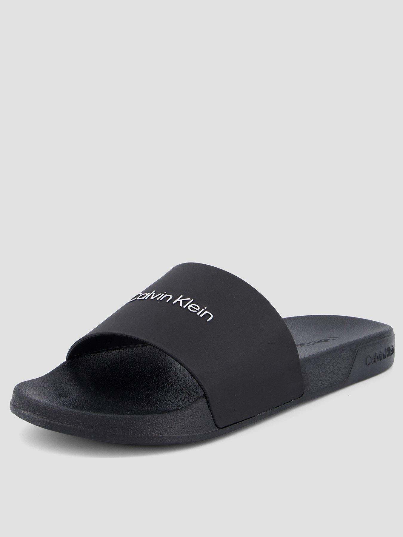 Image 1 of 7 of Calvin Klein Essential Monobrand Slider - Black