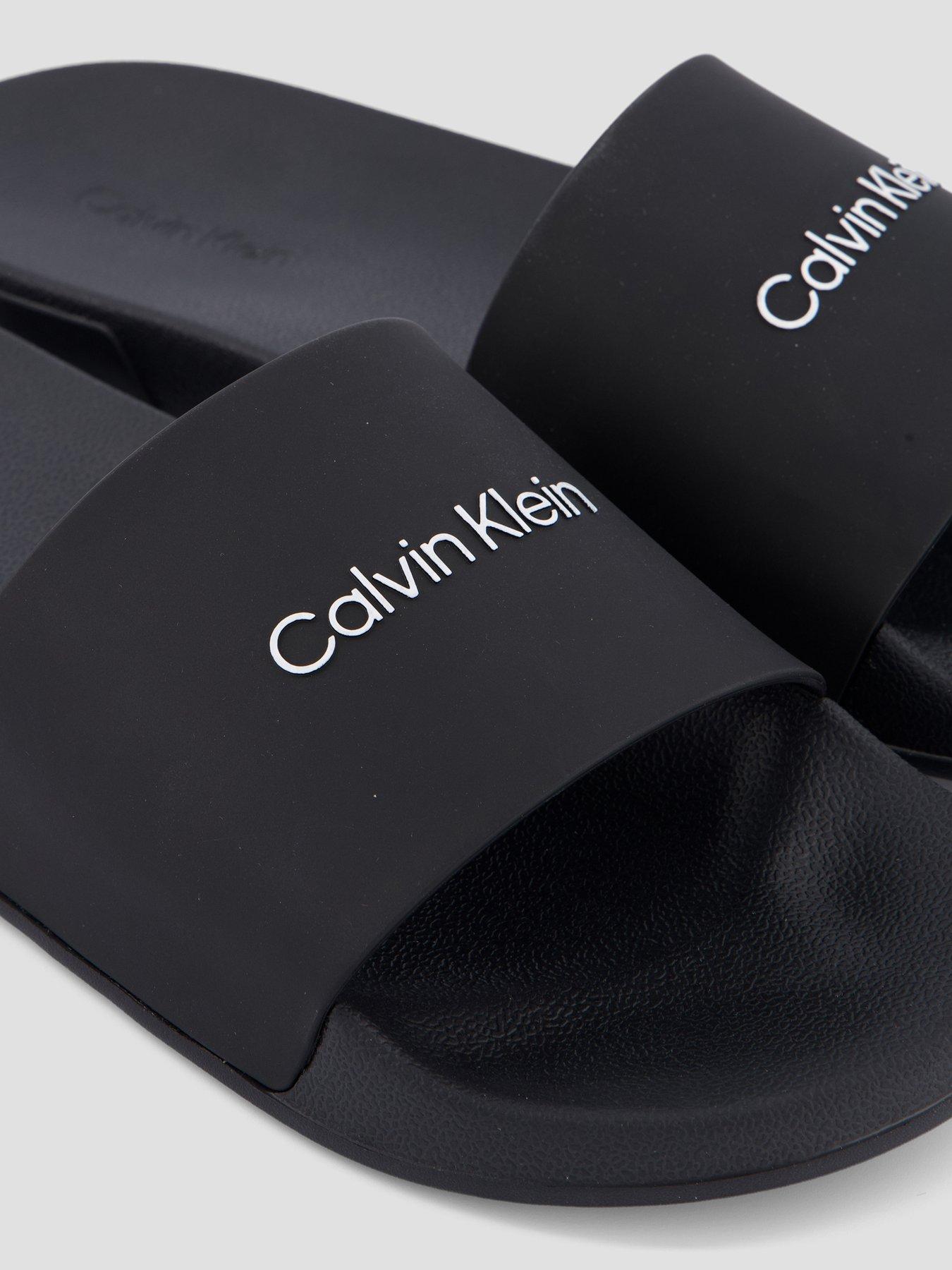 Image 5 of 7 of Calvin Klein Essential Monobrand Slider - Black