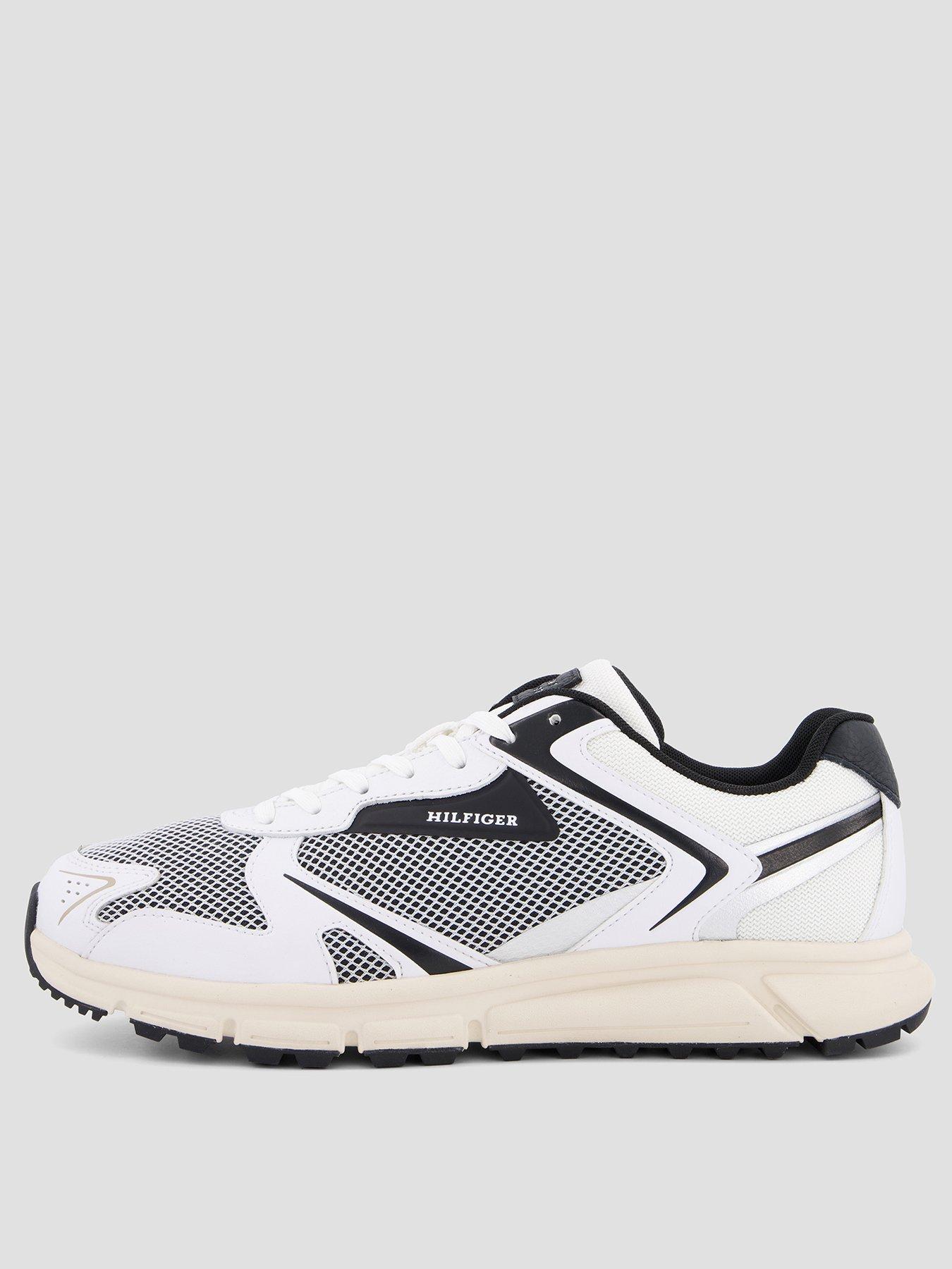 Tommy Hilfiger Yukon Mix Trainer, Black, Size 44=9.5, Men