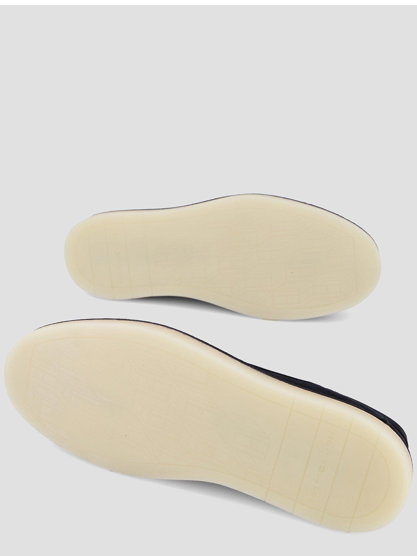 Image 4 of 7 of Tommy Hilfiger Stitchdown Suede Loafer - Navy