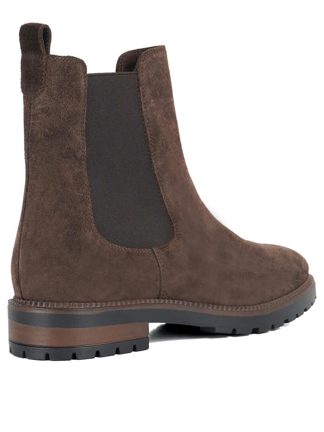 Image 4 of 6 of Dune London Poema Chelsea Boots - Brown
