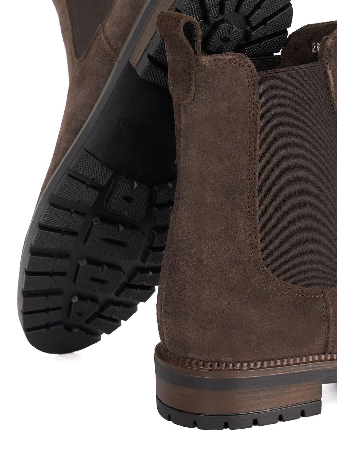 Image 6 of 6 of Dune London Poema Chelsea Boots - Brown
