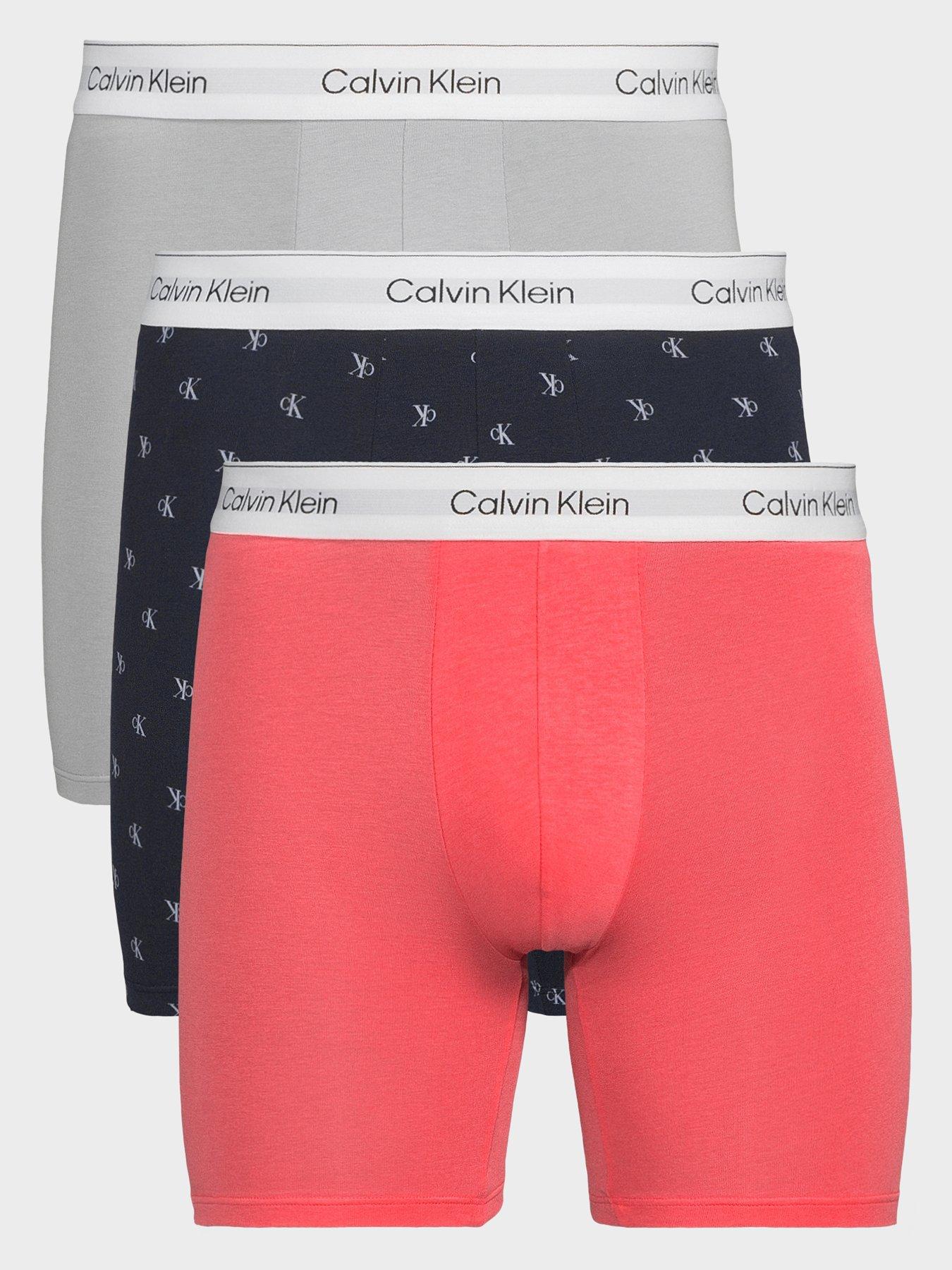 Calvin Klein Underwear Icon Cotton Stretch 3 Pack Boxer Brief - Assorted