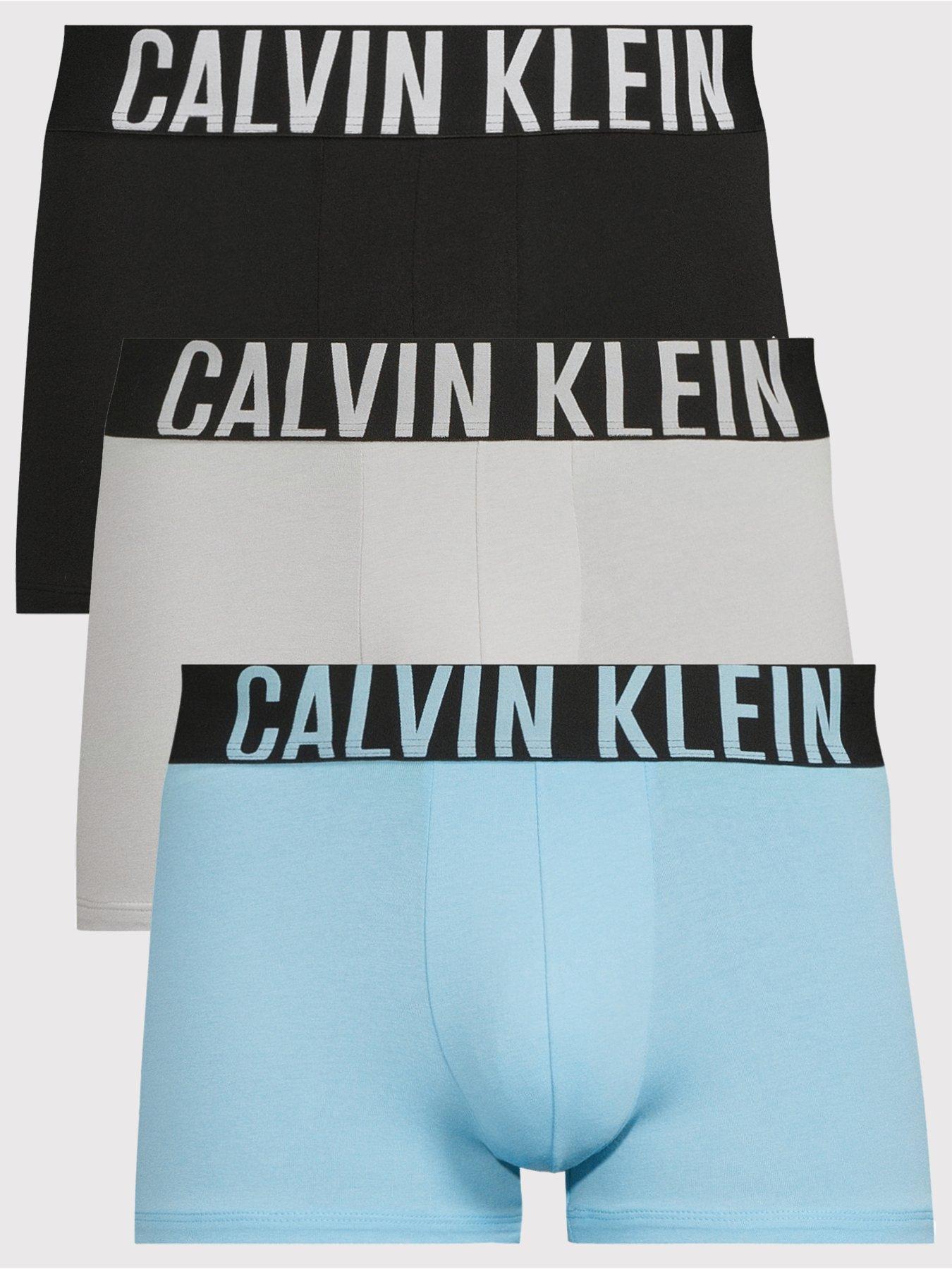 Calvin Klein Underwear 3 Pack Intense Power Cotton Trunks - Assorted