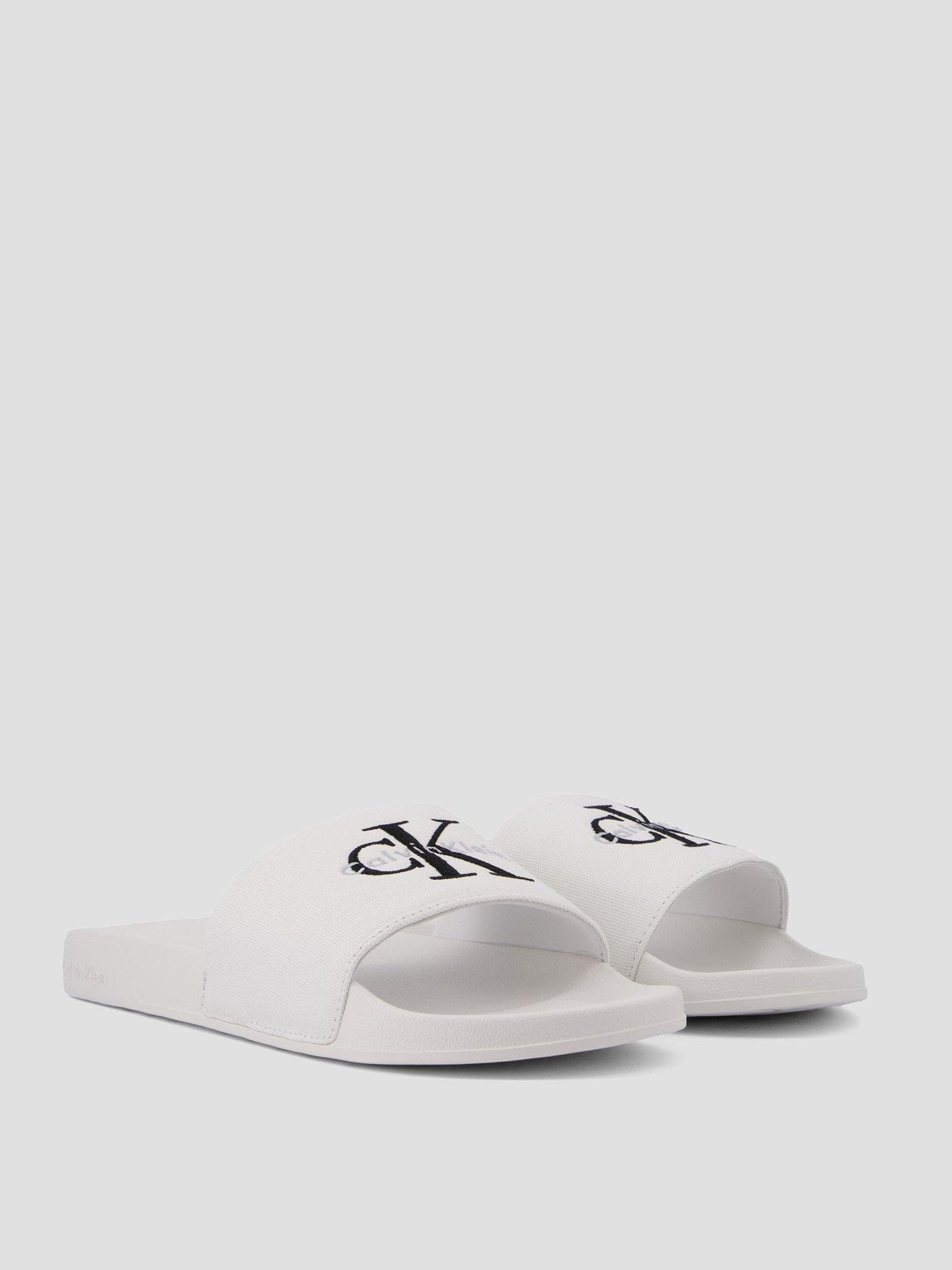 Image 6 of 7 of Calvin Klein Essential Slider - White