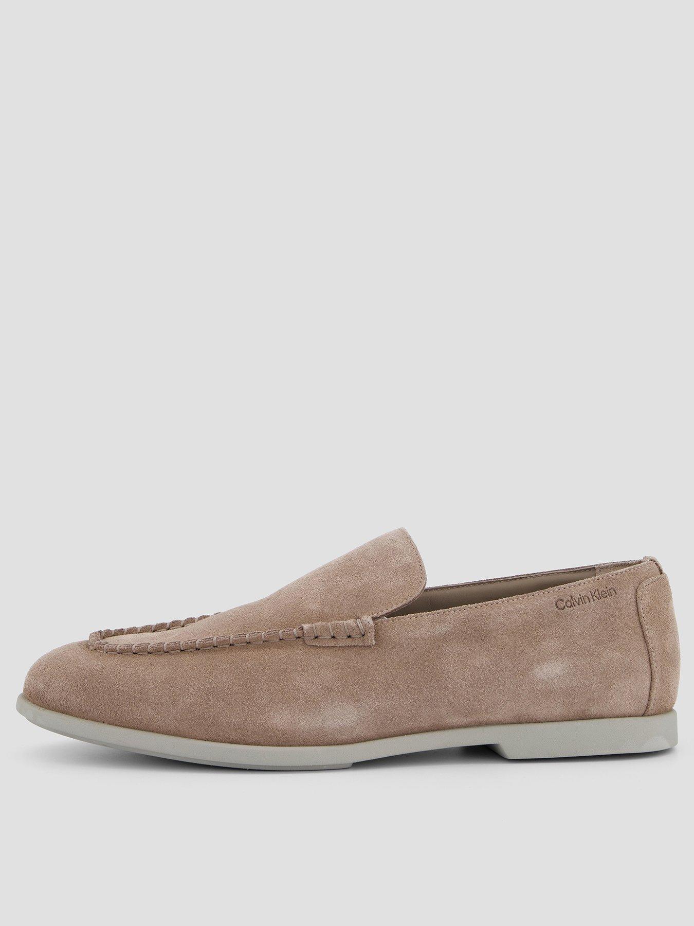 Calvin Klein Low Profile Loafer, Natural, Size 40=6.5, Men
