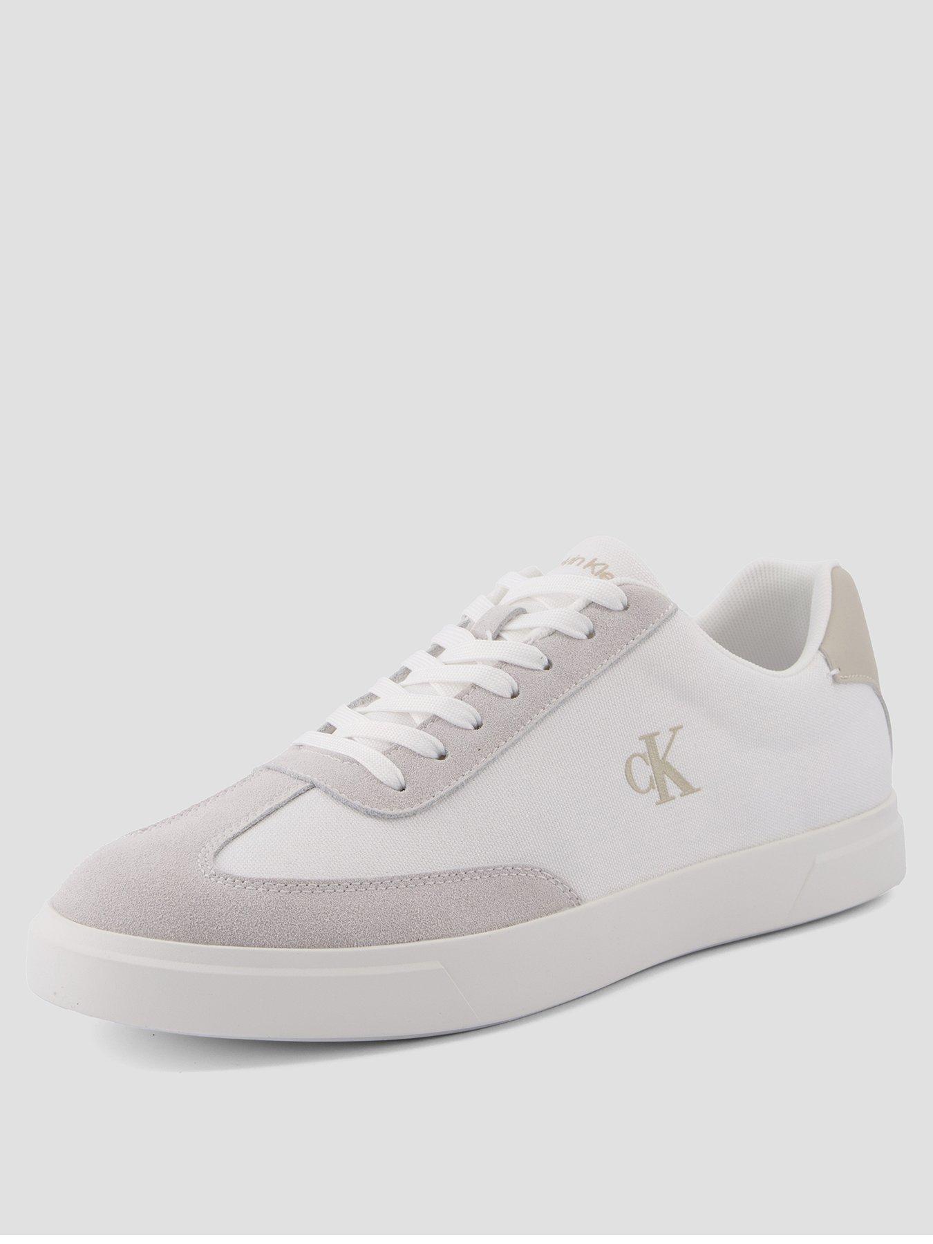 Image 2 of 7 of Calvin Klein Low Profile Cupsole Trainers - White