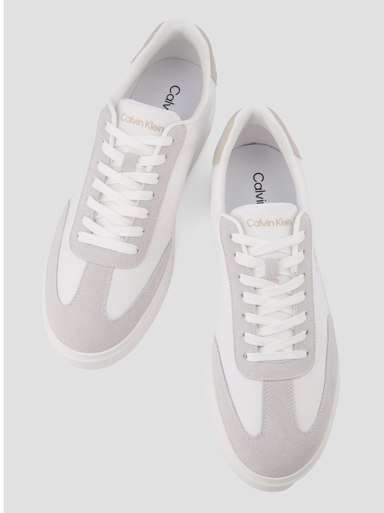 Image 3 of 7 of Calvin Klein Low Profile Cupsole Trainers - White