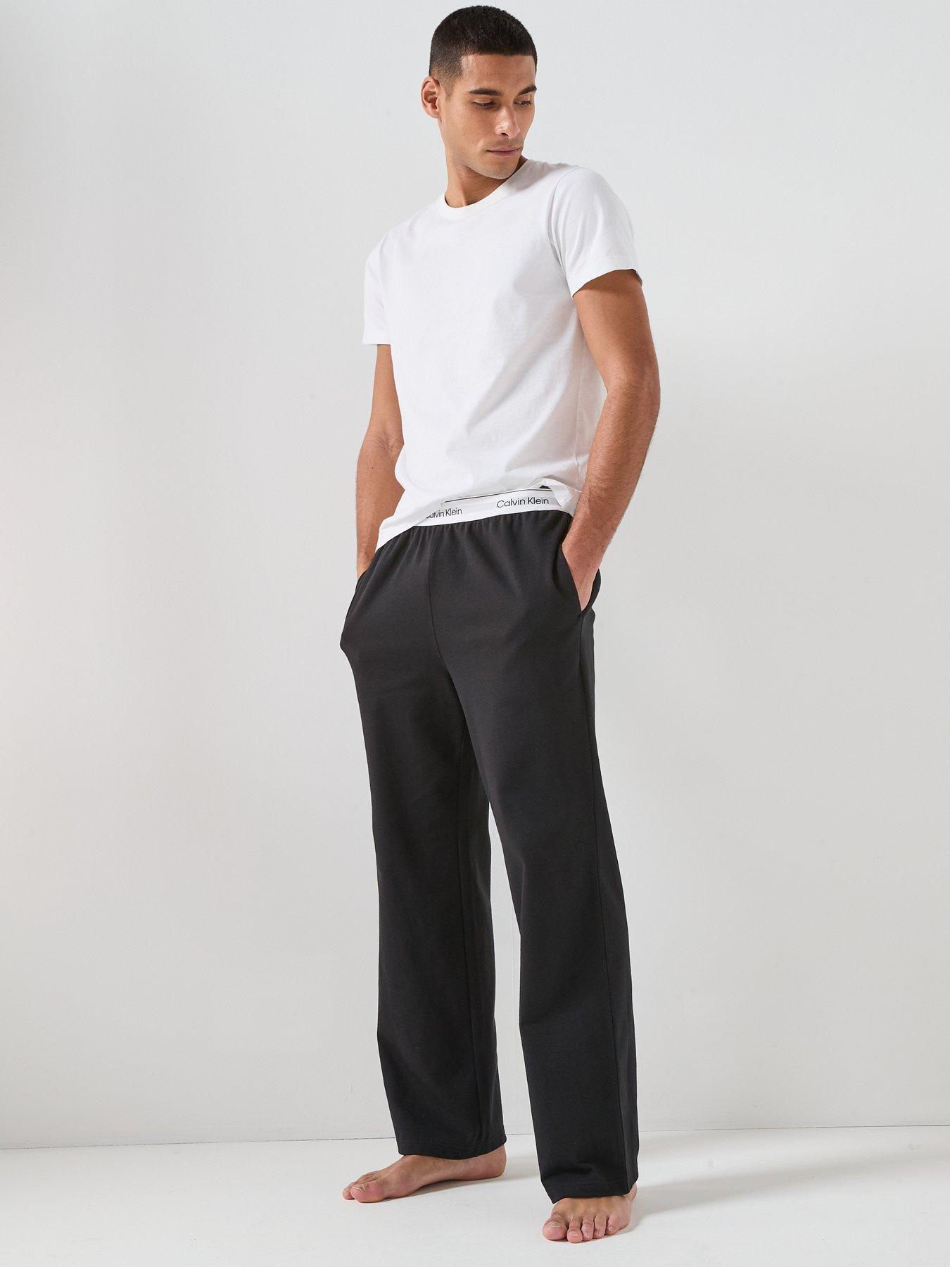 Image 6 of 6 of Calvin Klein Loungewear Icon Sleep Bottoms - Black