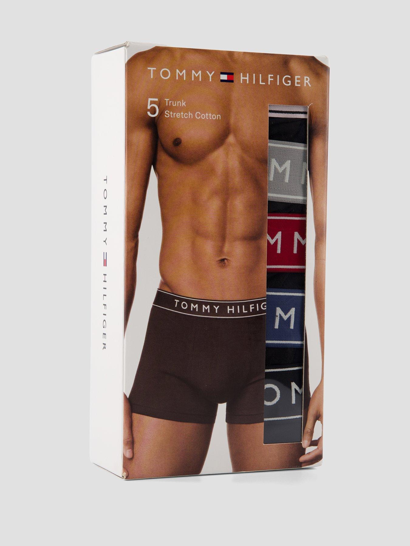 Image 4 of 4 of Tommy Hilfiger 5 Pack Everyday Essentials Trunks - Assorted