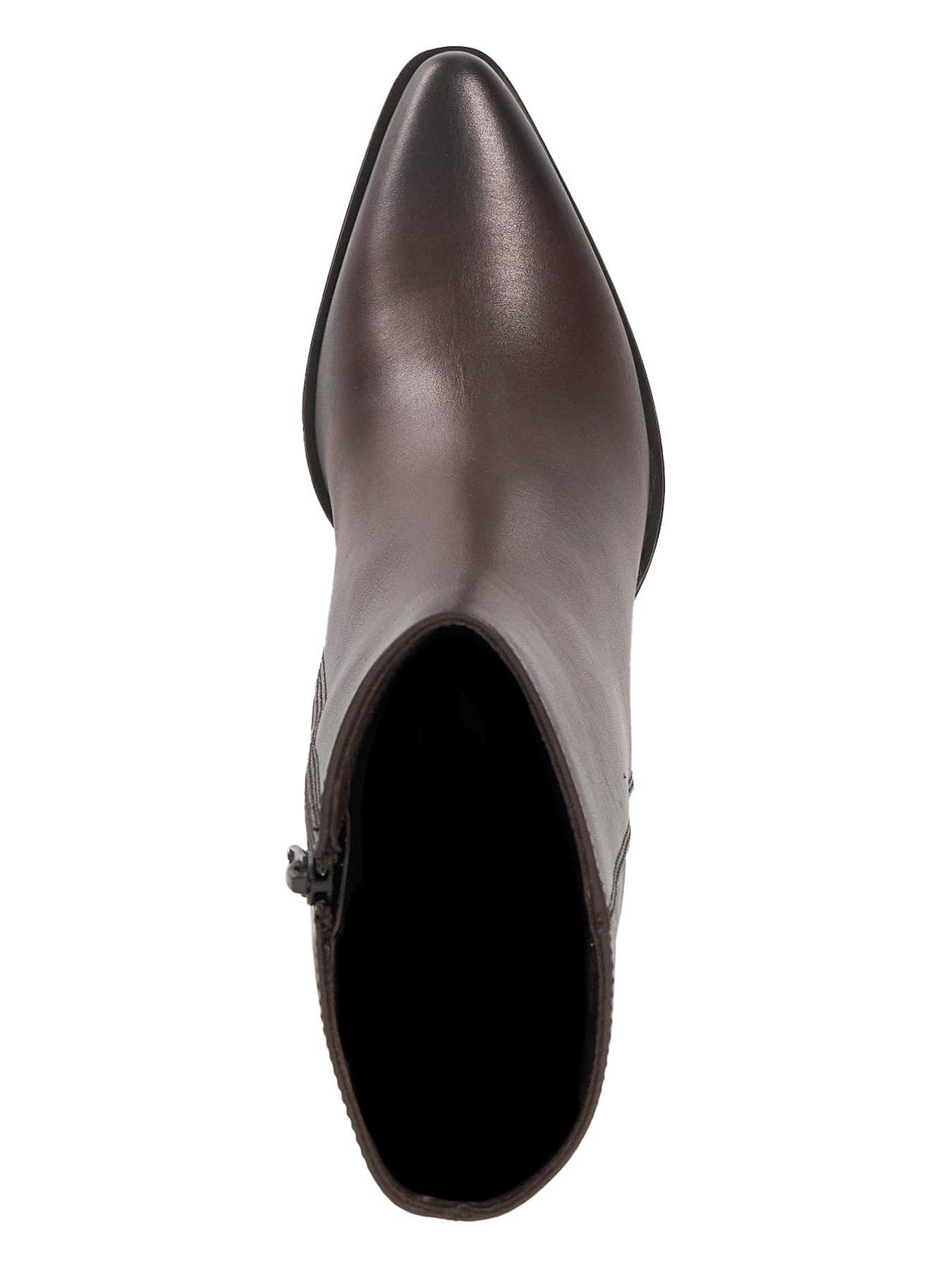 Image 5 of 6 of Dune London Paxten Smart Western Ankle Boots &nbsp;- Brown