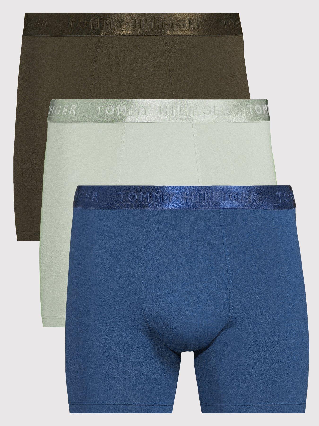 Tommy Hilfiger 3 Pck Everyday Luxe Model Boxer Briefs - Assorted