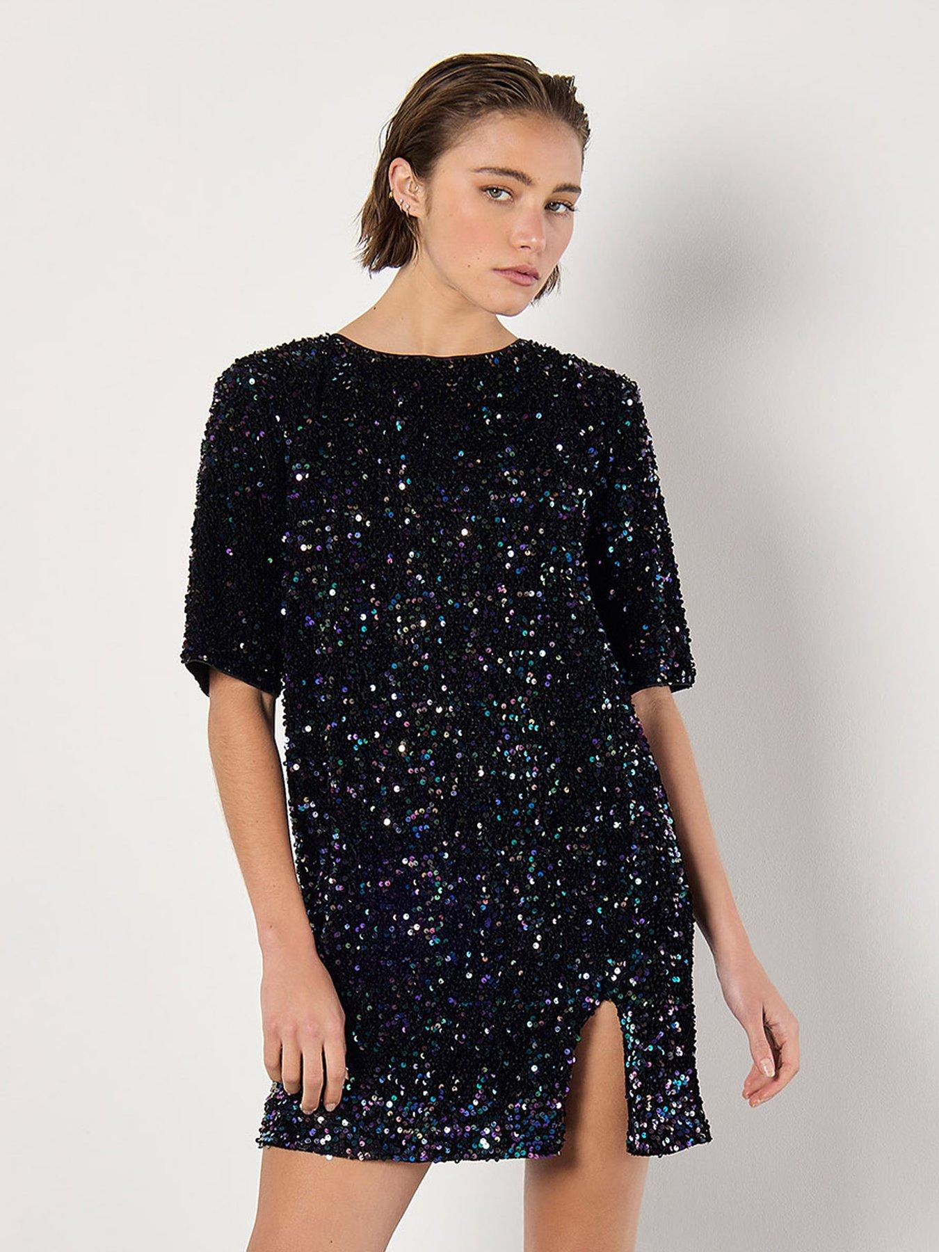 apricot black sequin dress Sparkly Sequin Apricot Corset Tight Short Homecoming Dress with Ruffles