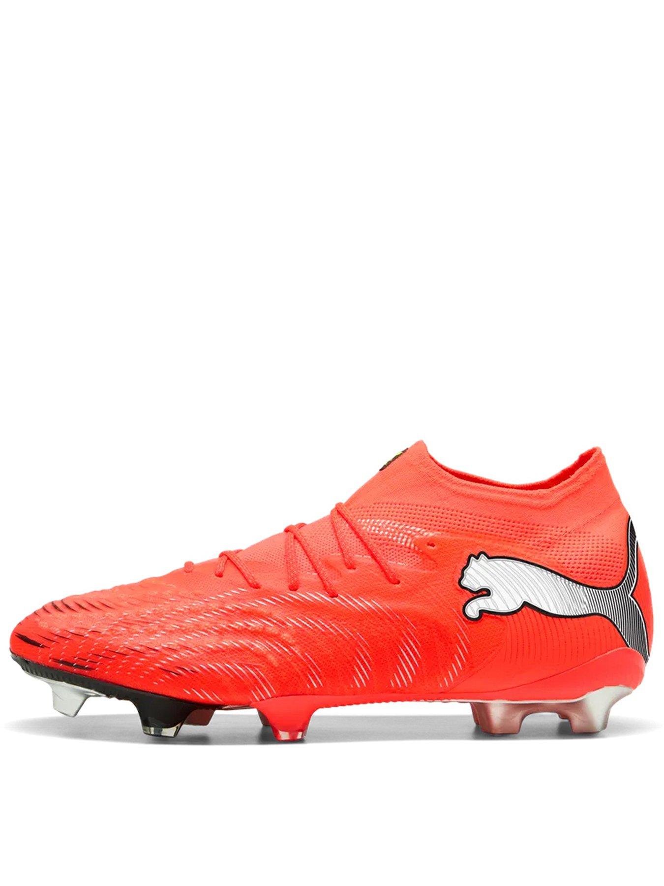 Puma Men's Red/Silver Future 9 Ultimate Firm Ground Football Boots Adults - 10 (44.5) - Image 5