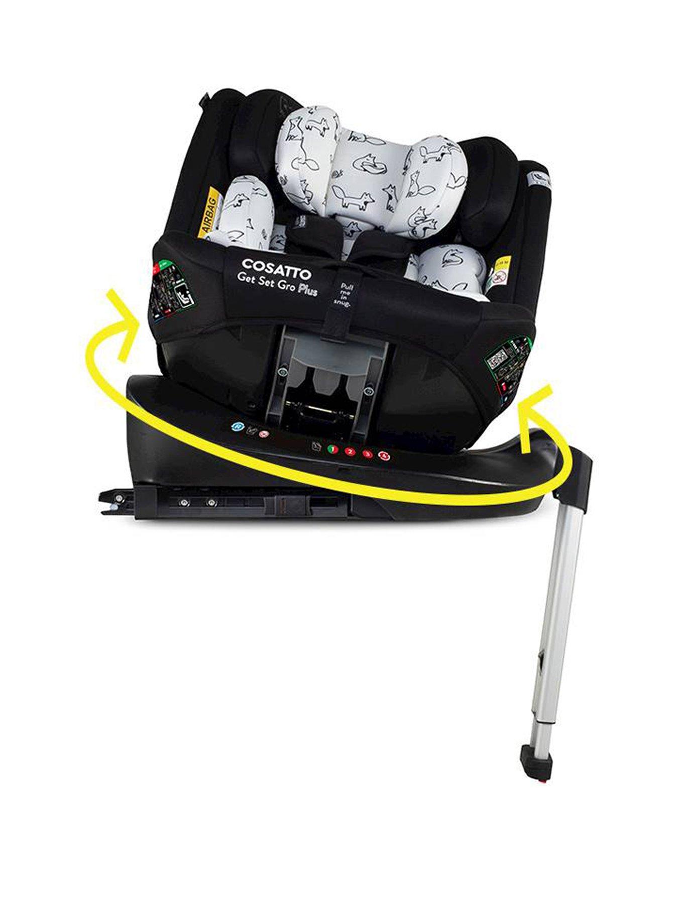 Cosatto Get Set Grow Plus i-Size 360 Spin Car Seat - Foxed