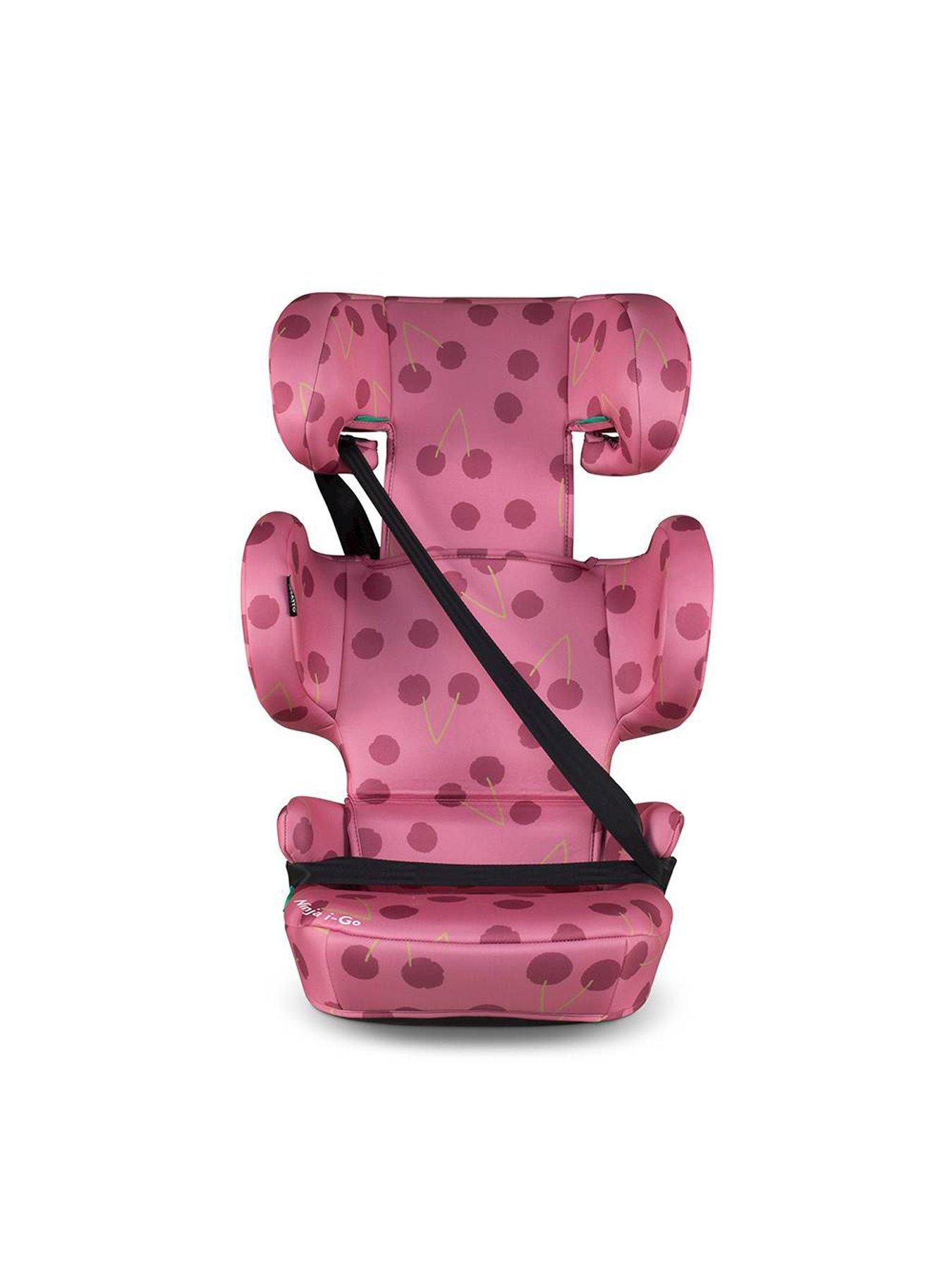 Image 5 of 8 of Cosatto Ninja i-Go R129 Folding Travel Car Seat - Cherry Pie