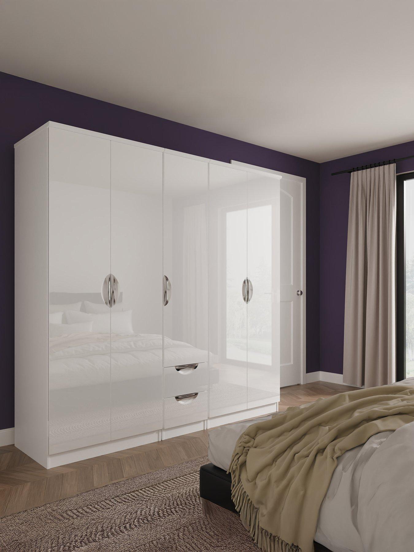 SWIFT Alva 5 Door 2 Drawer Wardrobe