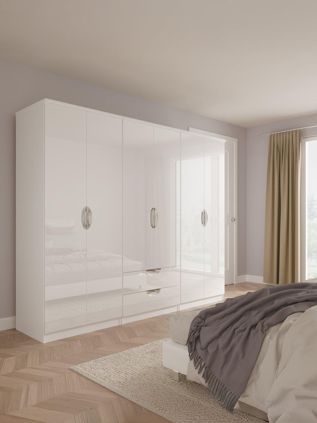SWIFT Alva 6 Door 2 Drawer Wardrobe