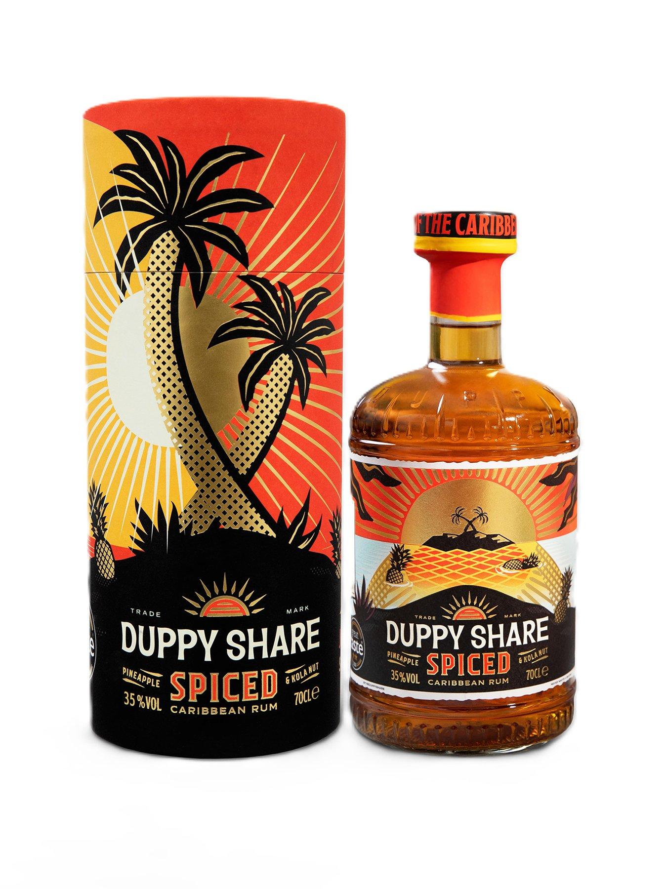 Duppy Share Spiced Rum 70cl Gift Tube