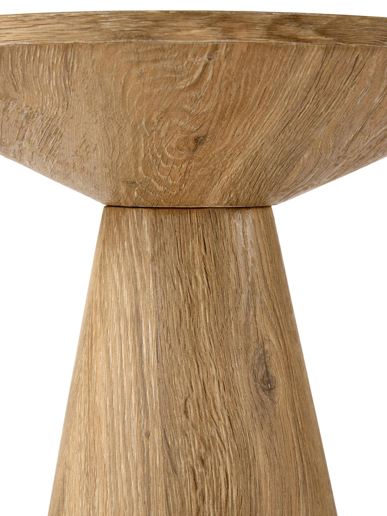 Image 5 of 6 of Michelle Keegan Home Sculpt Set of&nbsp;2 Side Tables - Oak - FSC&reg; Certified