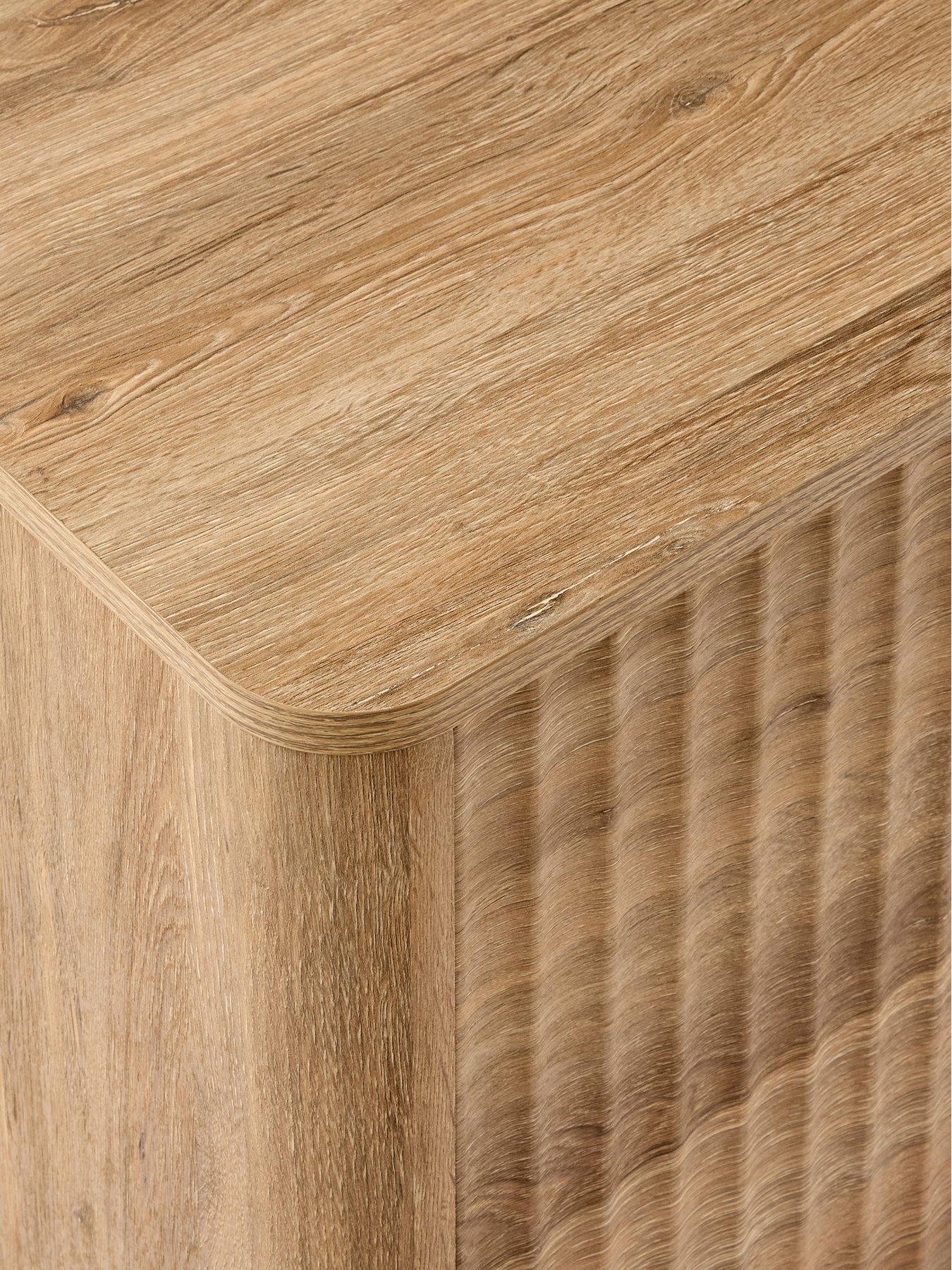 Image 5 of 7 of Michelle Keegan Home Sculpt 2 Door, 3 Drawer Sideboard - Oak - FSC&reg; Certified