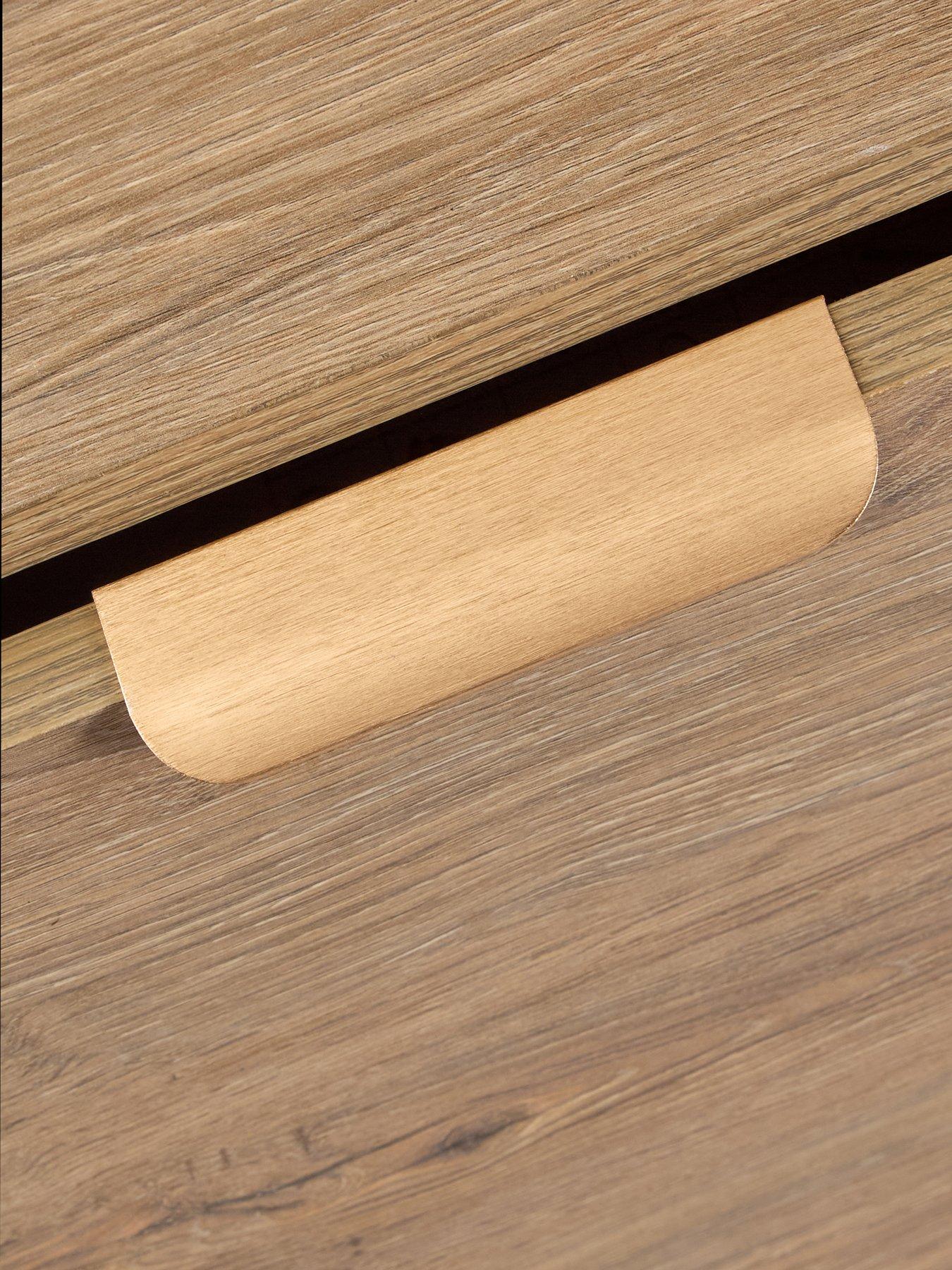 Image 6 of 7 of Michelle Keegan Home Sculpt 2 Door, 3 Drawer Sideboard - Oak - FSC&reg; Certified