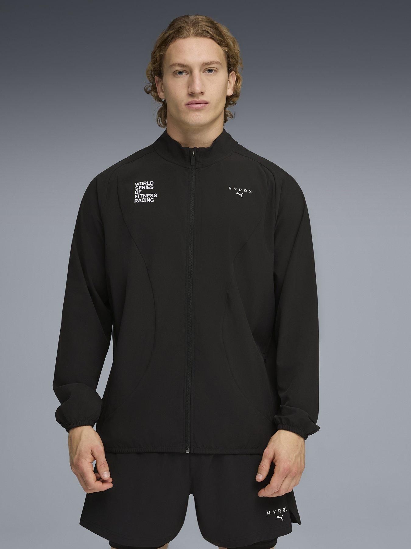 Puma Mens Training X Hyrox Dryelite Warm Up Jacket - Black