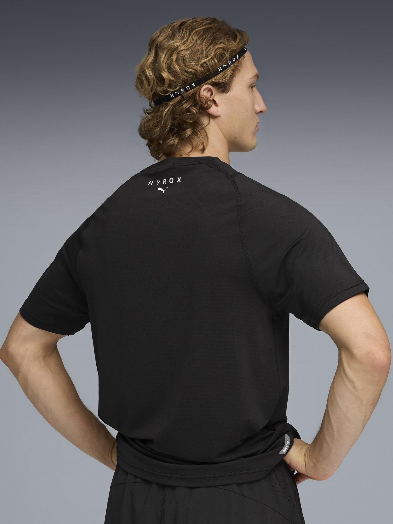 Image 2 of 5 of Puma Mens Training X Hyrox Dryelite Training T-Shirt - Black