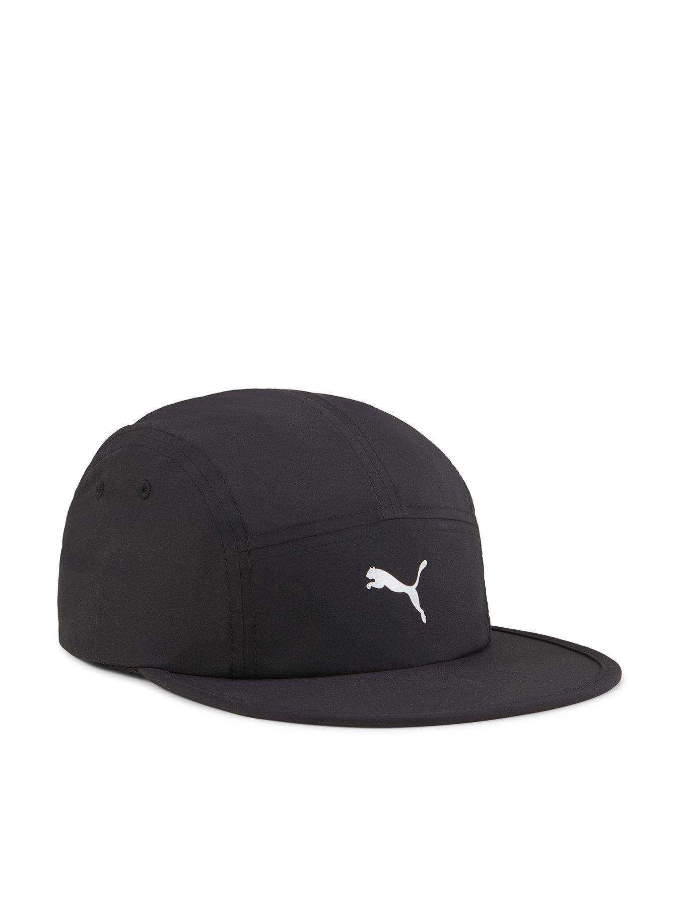 Puma Mens Running Essentials 5 Panel Cap - Black