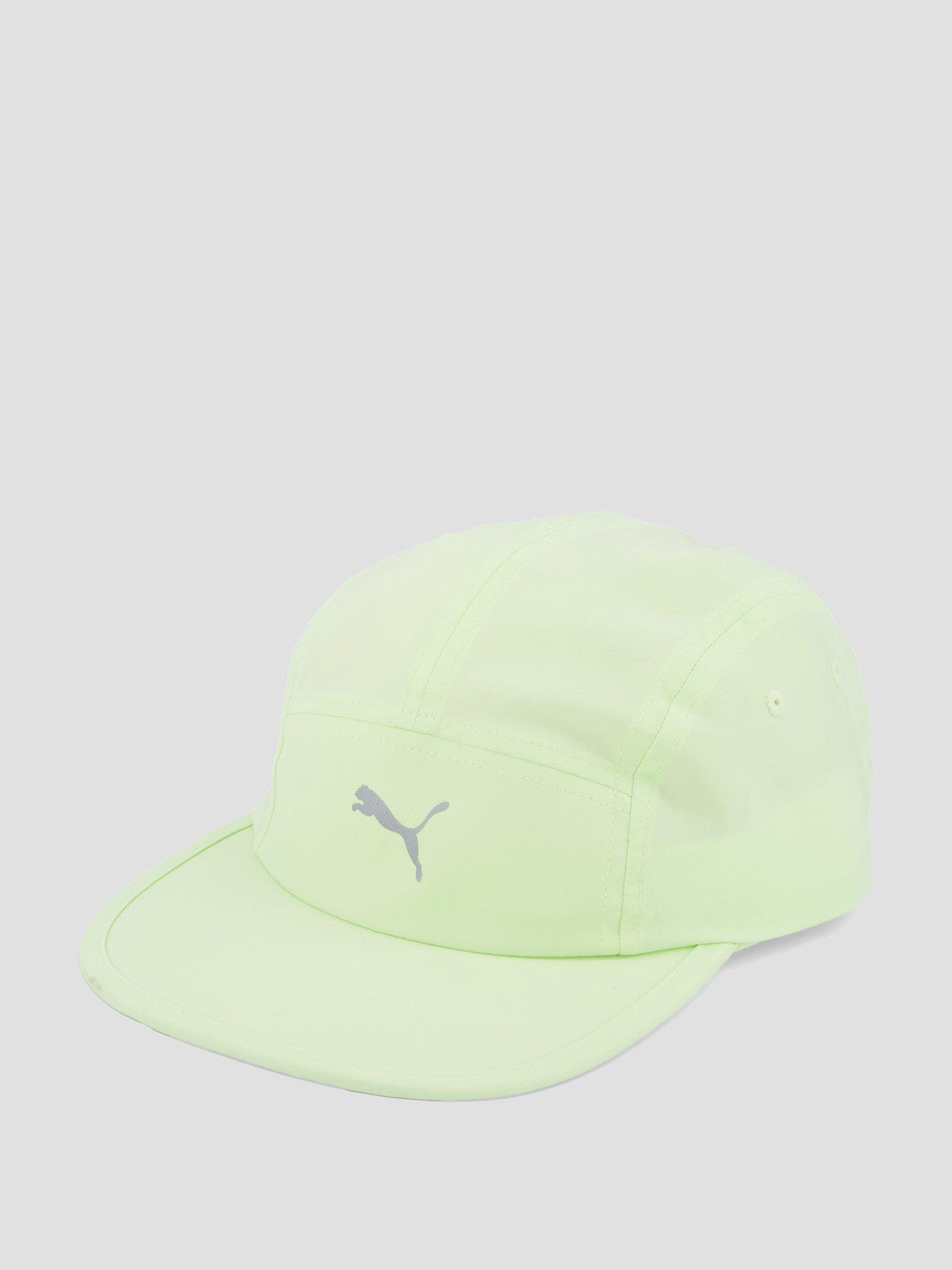 Image 2 of 4 of Puma Mens Running Essentials 5 Panel Cap - Yellow