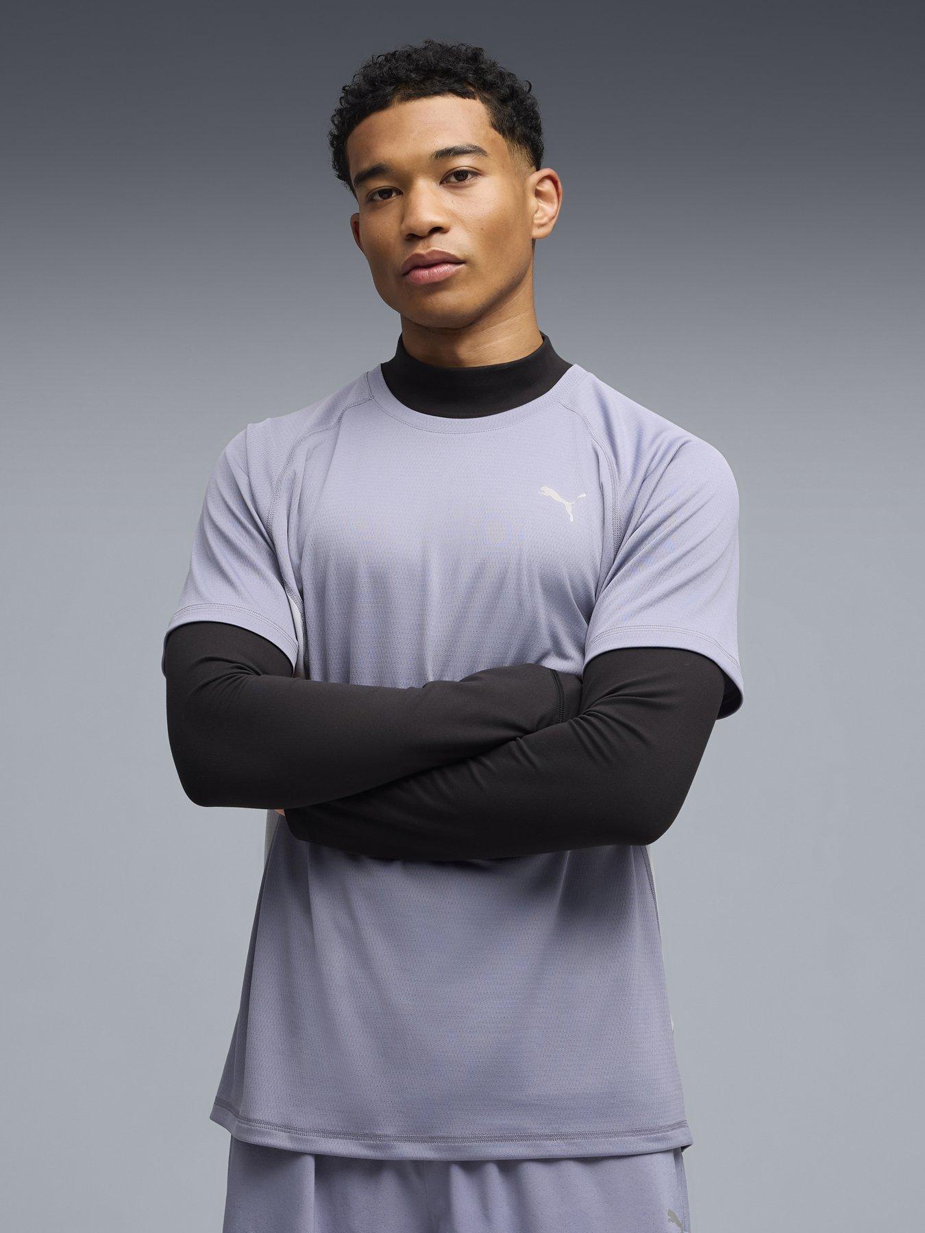 Puma: Mens Running Velocity T-Shirt - Grey