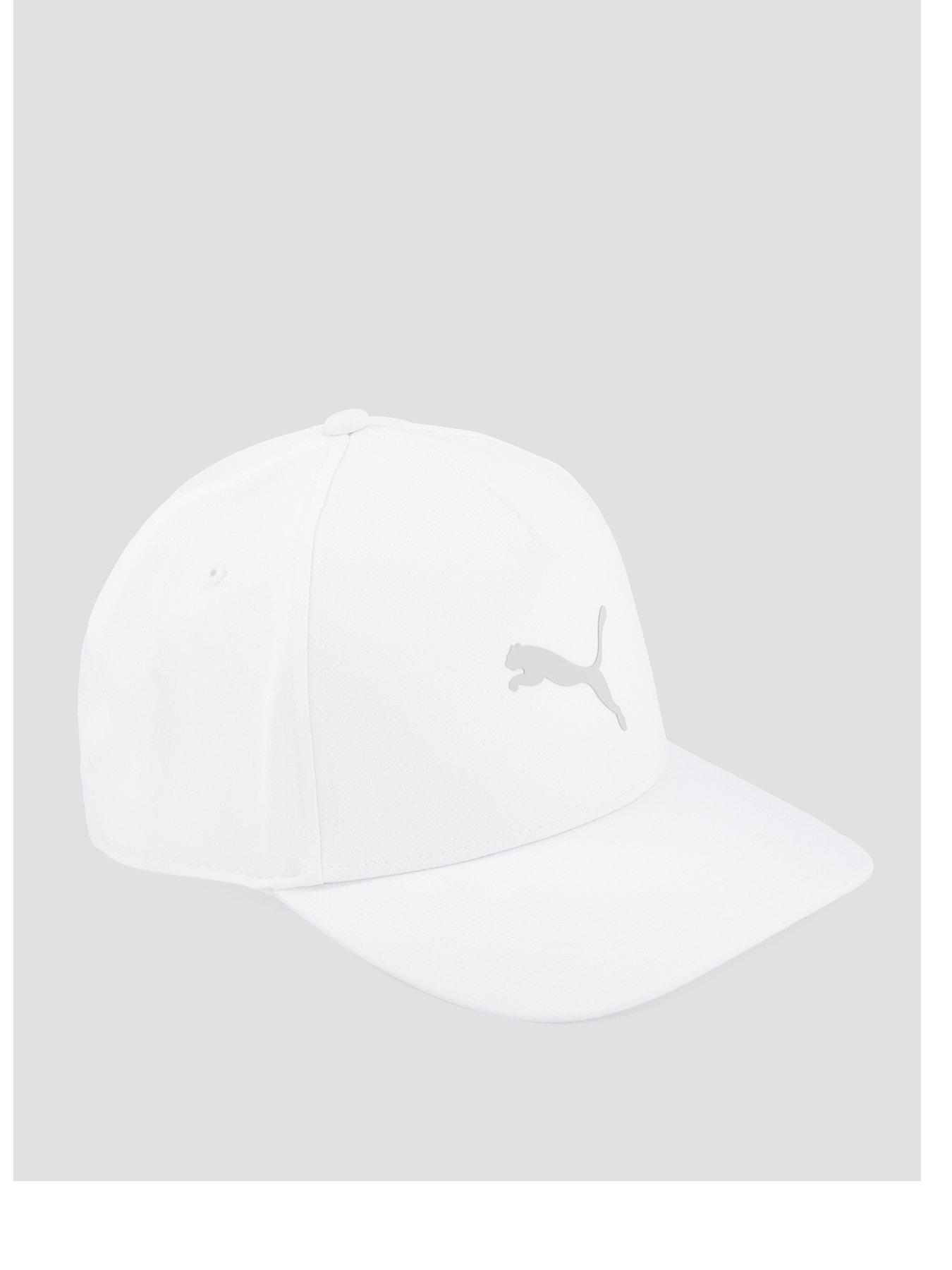 Puma: Mens Golf Prowler Snapback Cap - White
