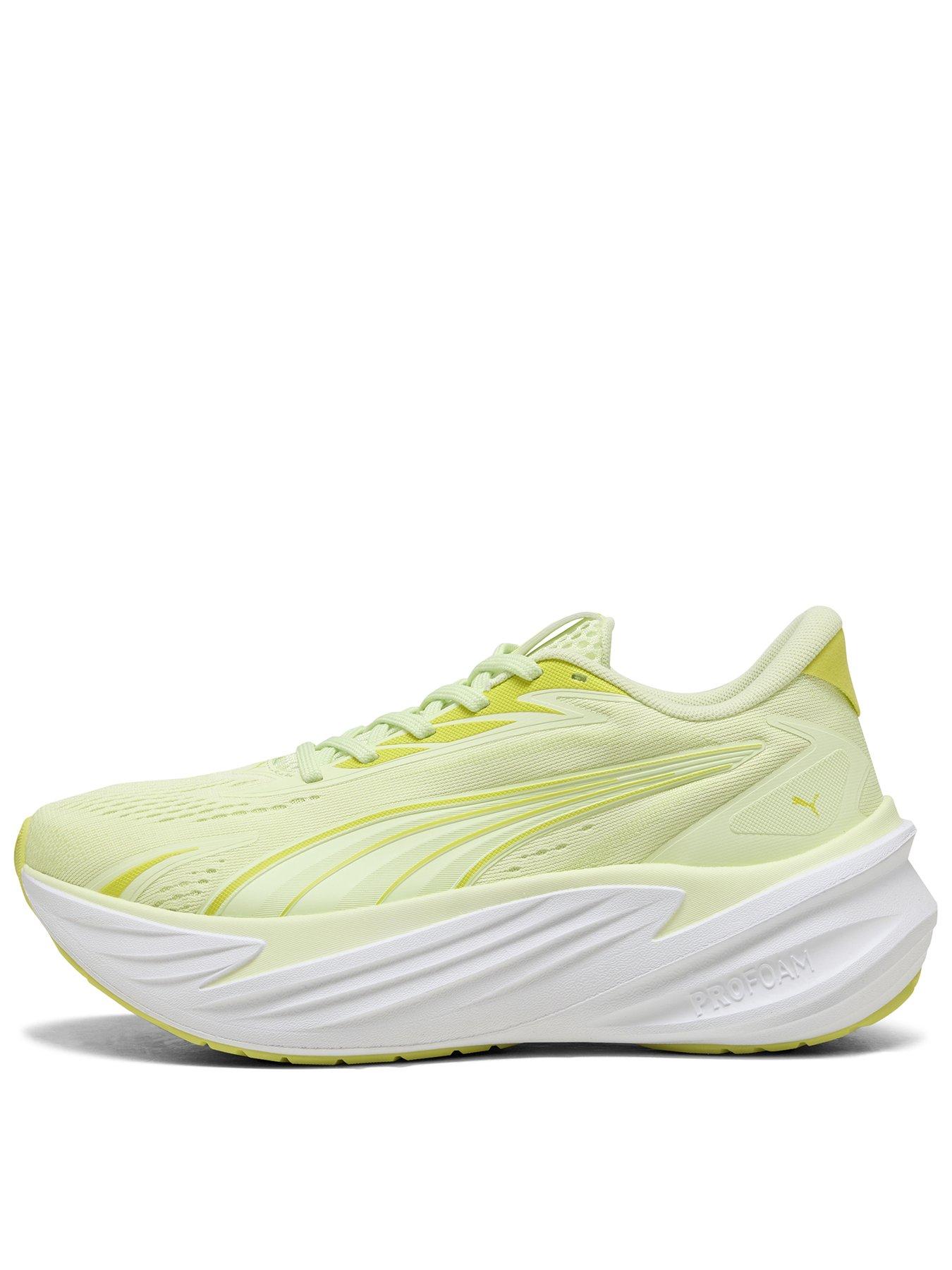 puma-womens-running-maxima-pro-trainers-yellow