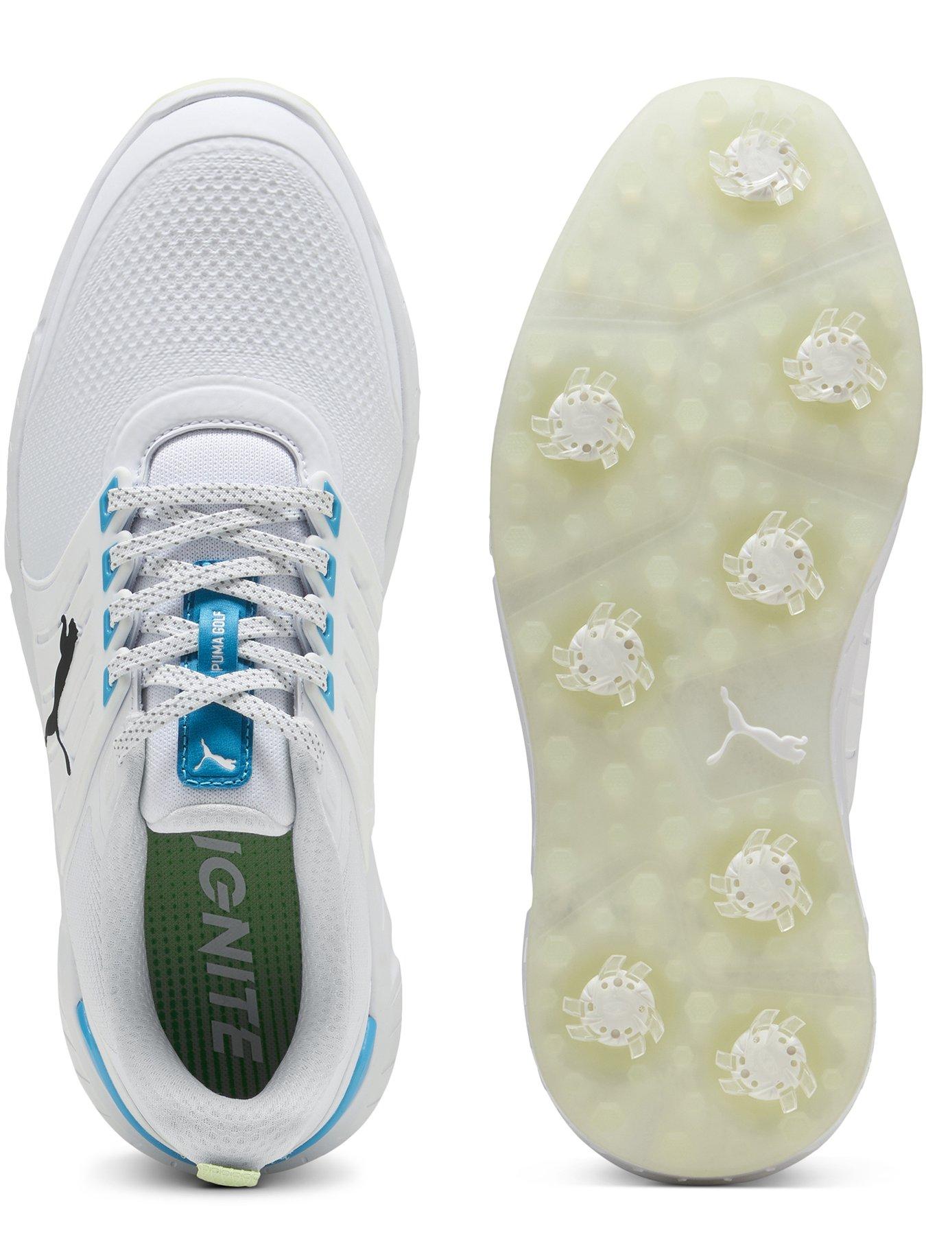 Image 4 of 6 of Puma Mens Golf Ignite Elevate 2 Tour Shoes - White